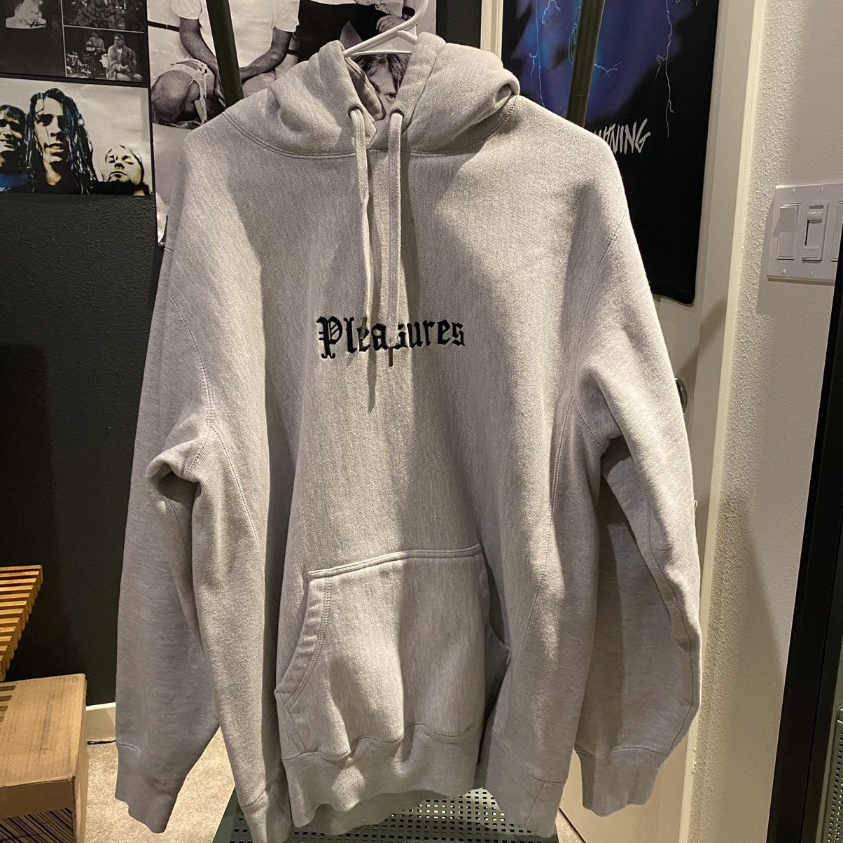Pleasures burn again hoodie shop