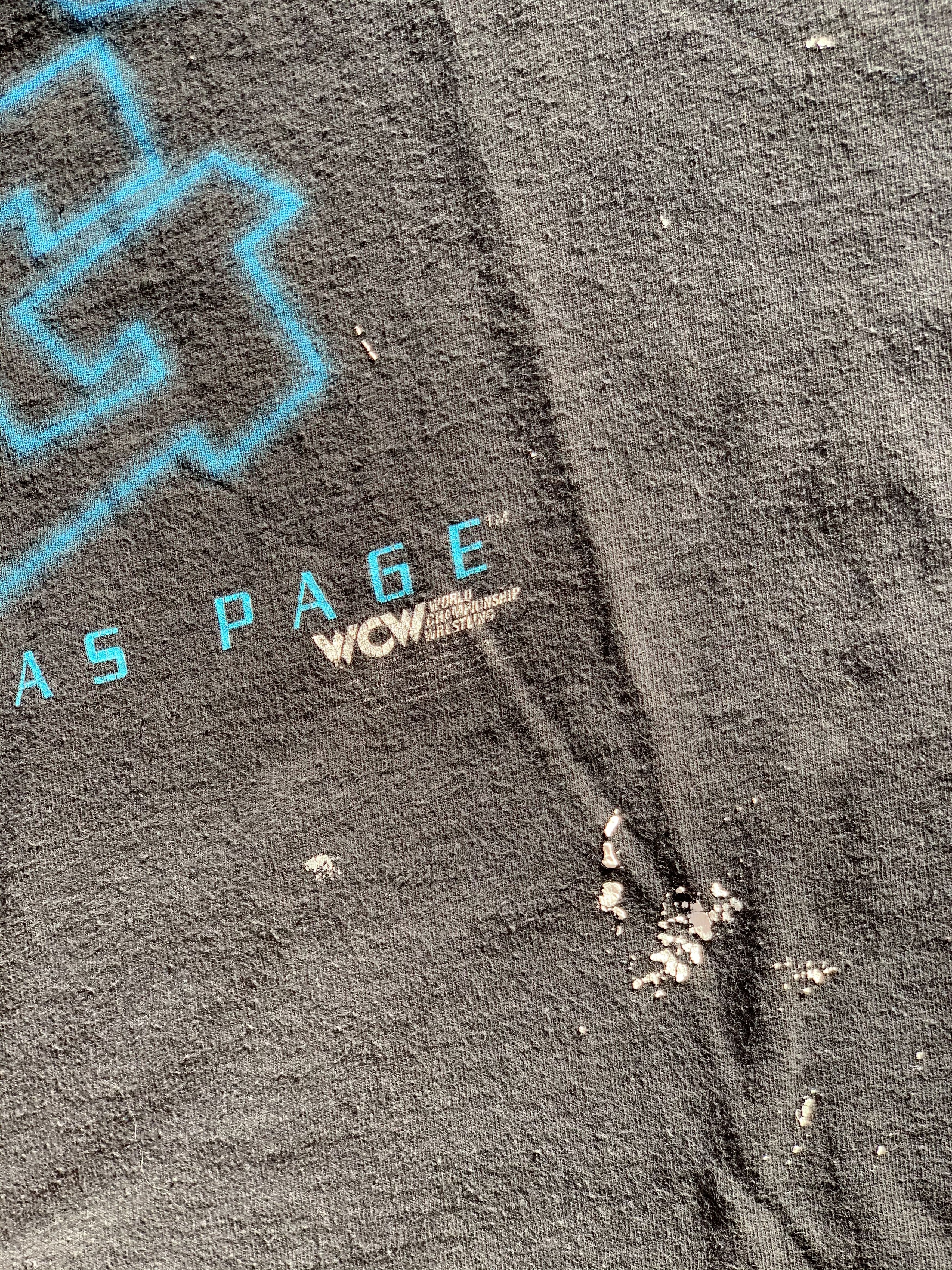 Vintage 1998 WCW Diamond Dallas Page Feel the Bang Tee Shirt Size US XXL / EU 58 / 5 - 9 Thumbnail