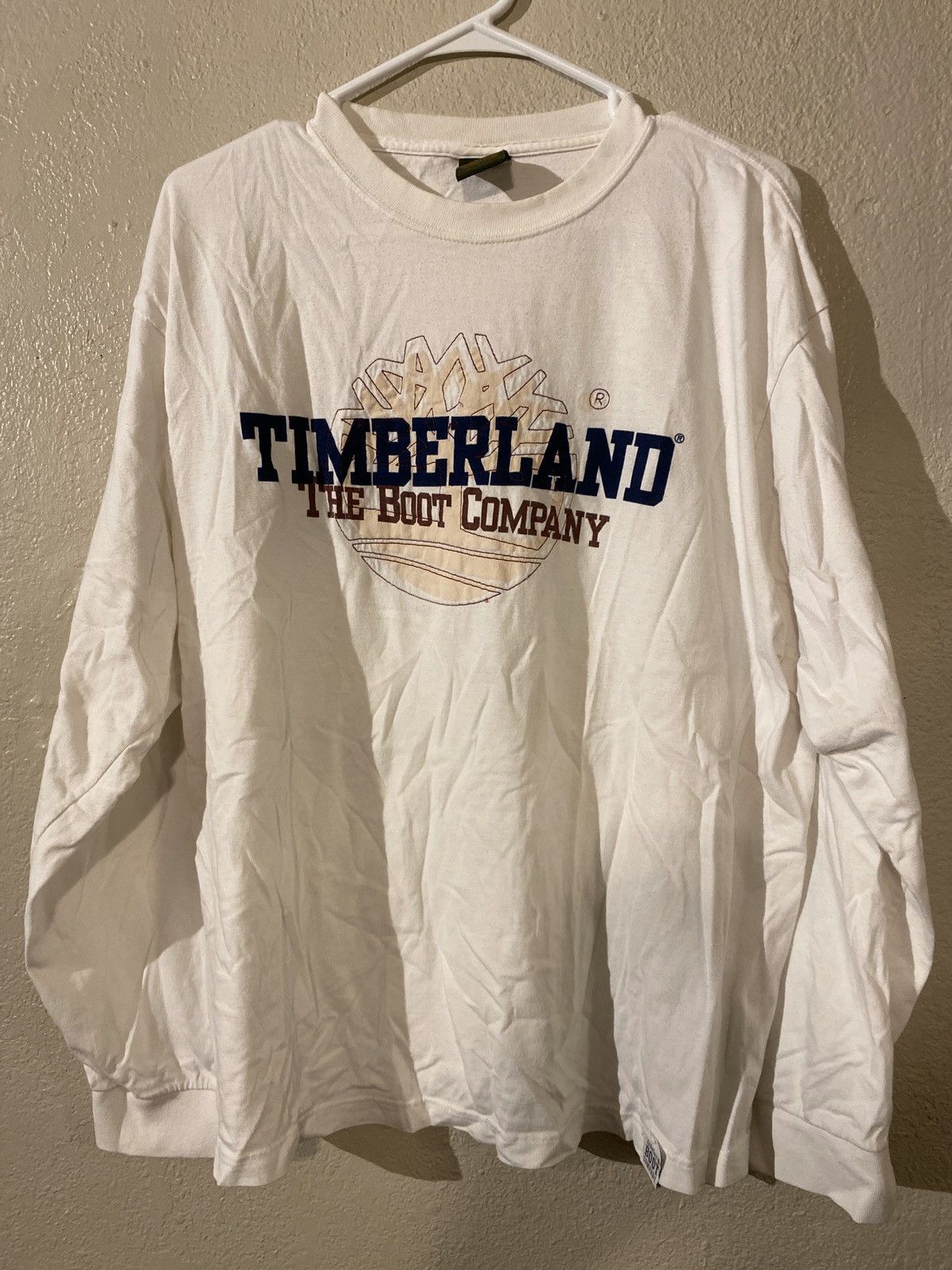 Timberland × Vintage Vintage 90s Timberland long sleeve shirt Size US XL / EU 56 / 4 - 1 Thumbnail