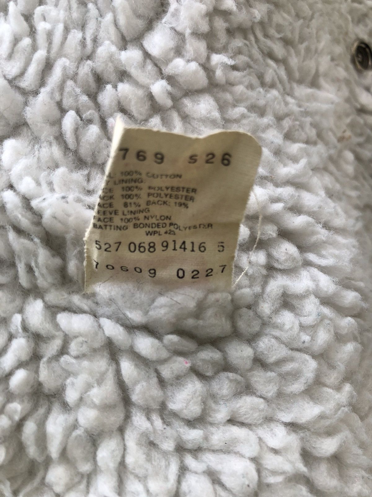 Levi's 80s Levi’s Acid Wash Denim Distressed Sherpa Lining Jacket Size US M / EU 48-50 / 2 - 19 Thumbnail