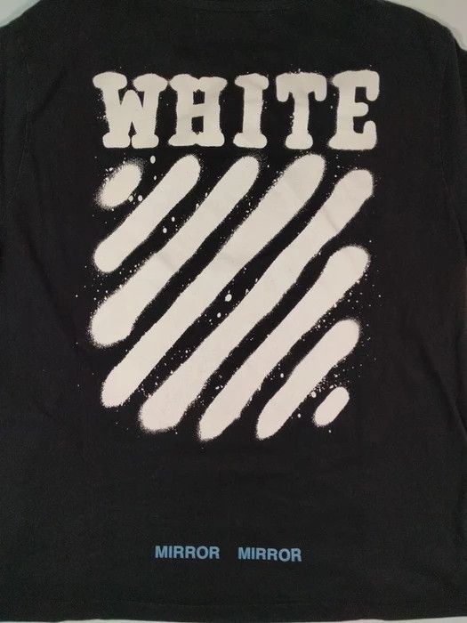 Off white sales mirror mirror shirt