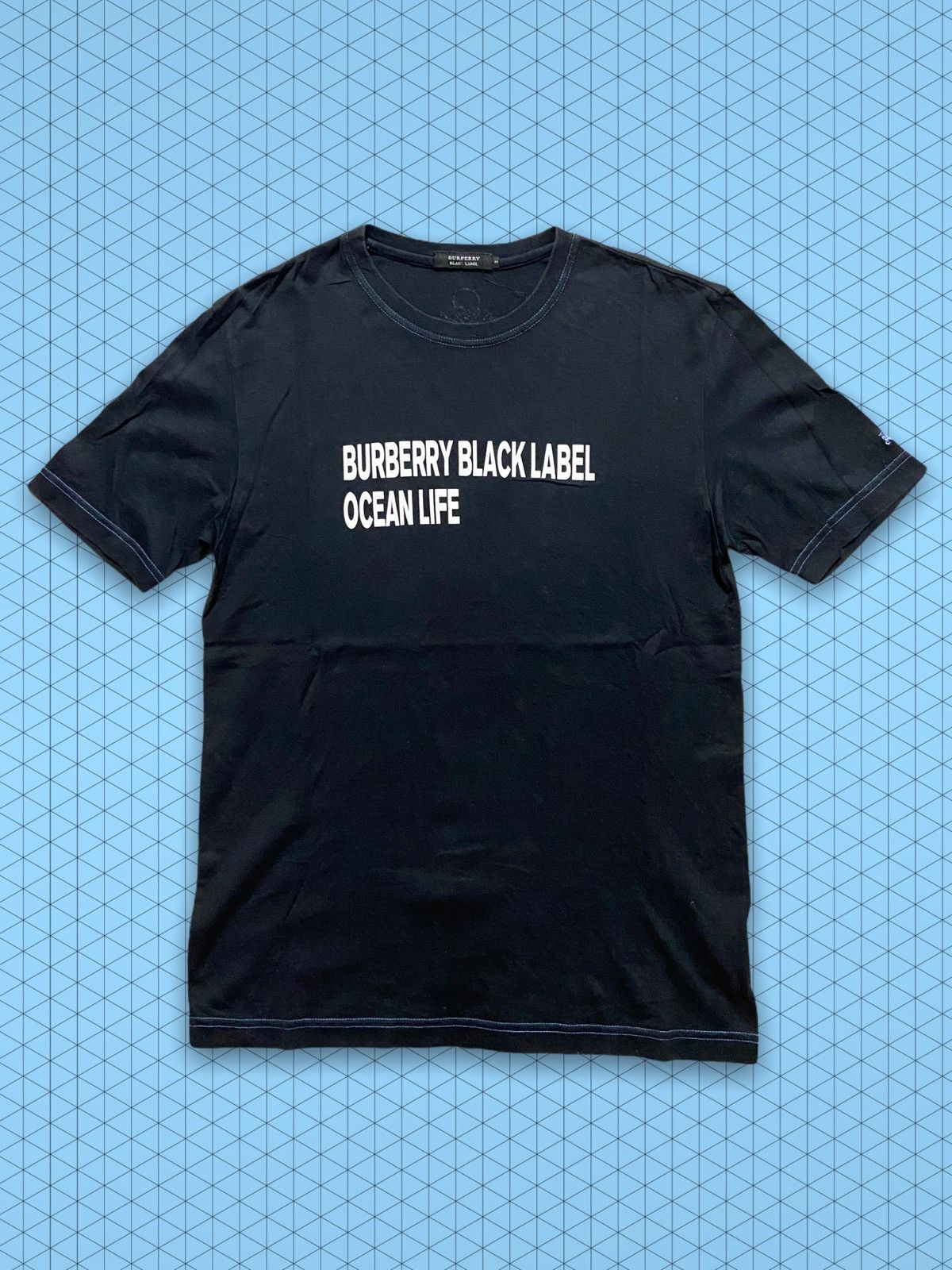 Black Label × Burberry Burberry Black Label Ocean Life Tee