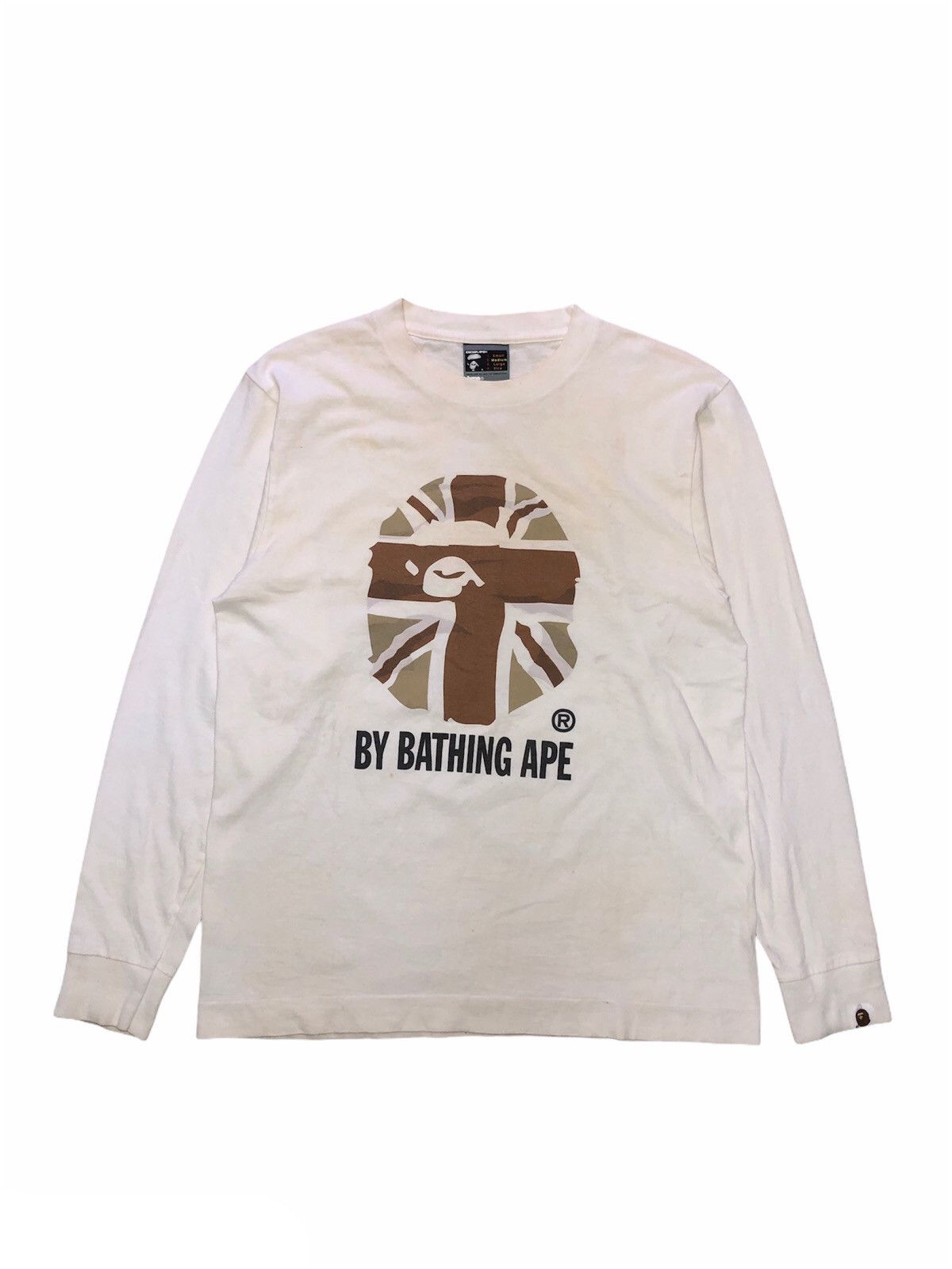 Bape Og A Bathing Ape Great Britain Flag Big Logo Head Size US M / EU 48-50 / 2 - 1 Thumbnail