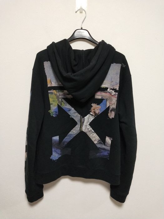 Off white monet on sale hoodie