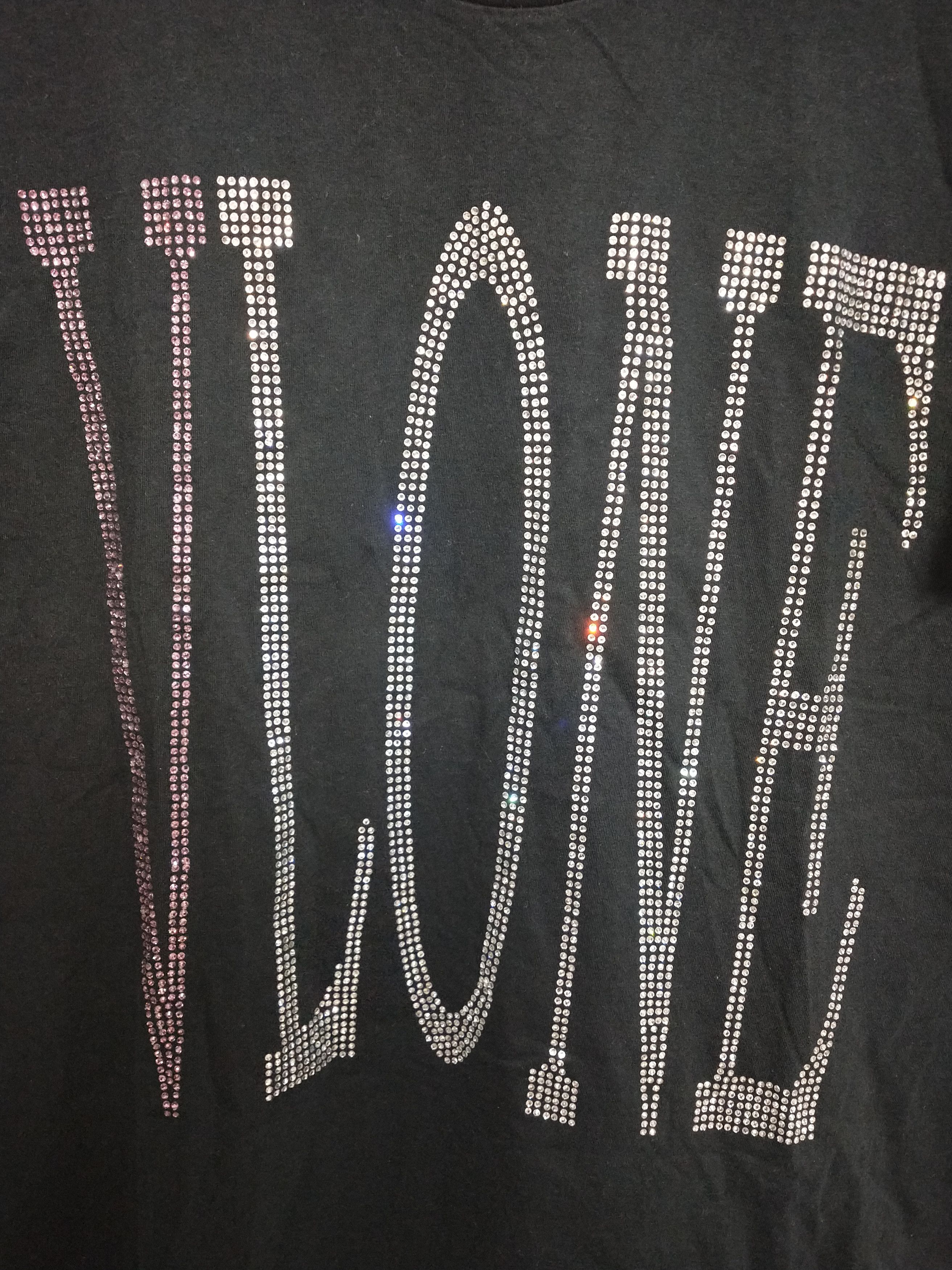 Vlone Staple Rhinestone Tee Size US M / EU 48-50 / 2 - 2 Thumbnail