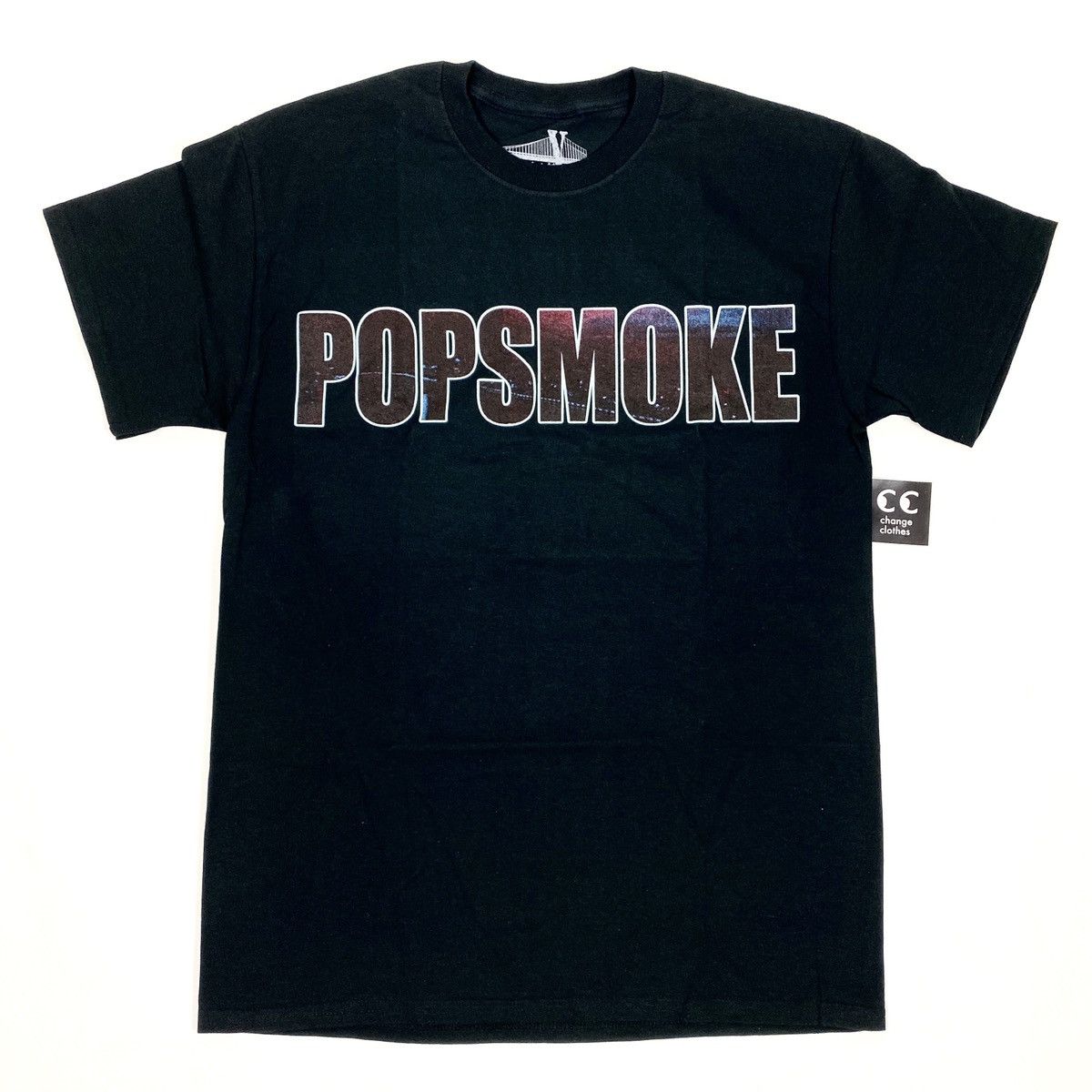 Rap Tees × Vlone VLONE POP SMOKE WRAITH TEE SHIRT NEW XL MEET THE 