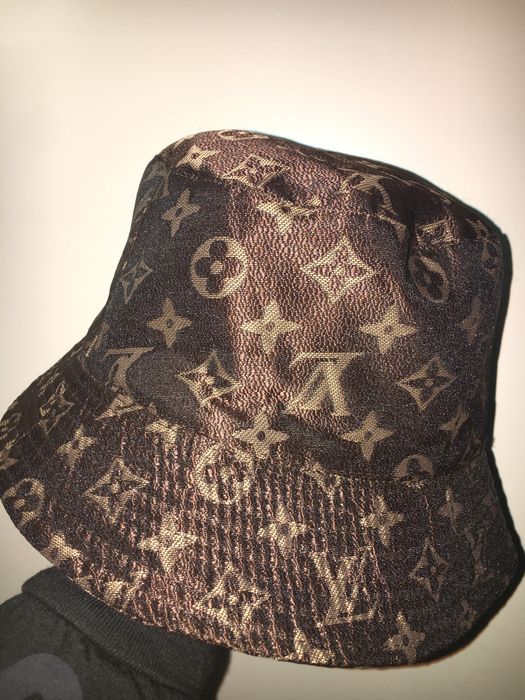 Louis Vuitton Bucket Hat Black - For Sale on 1stDibs  fake lv bucket hat,  authentic louis vuitton bucket hat, black louis vuitton hat