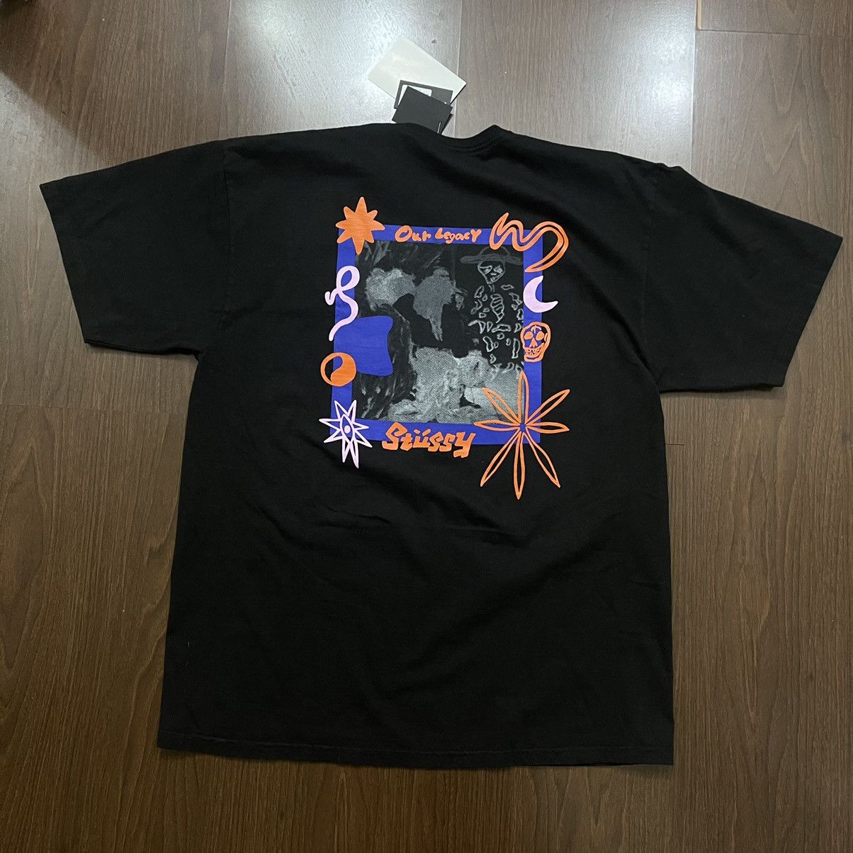 Our Legacy × Stussy STUSSY / OUR LEGACY OL Portrait Pigment Dyed Tee Size US XL / EU 56 / 4 - 7 Thumbnail