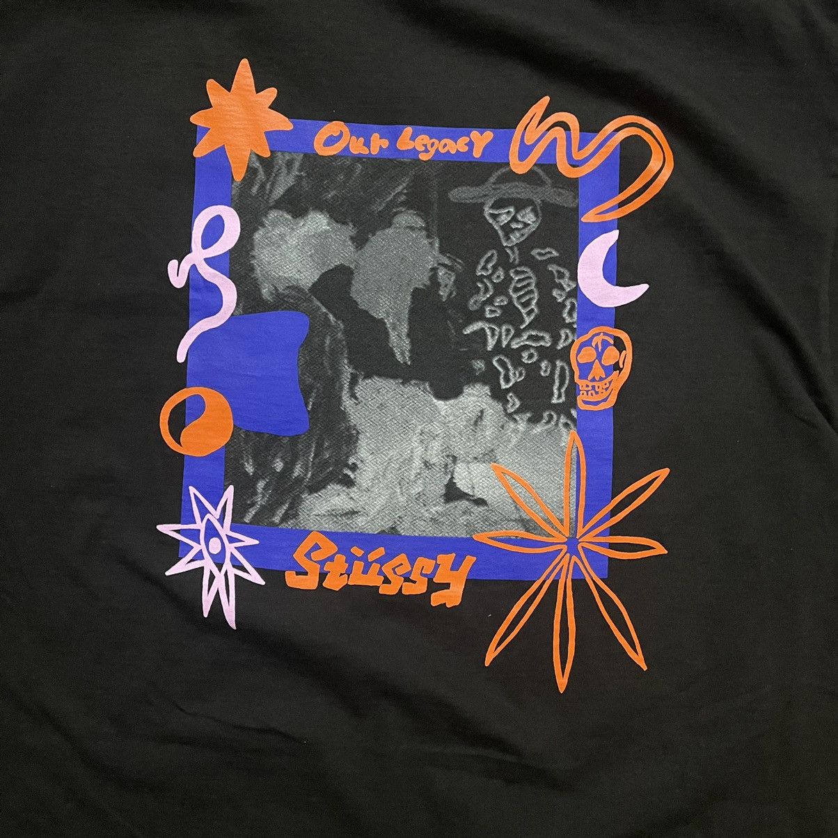 Our Legacy × Stussy STUSSY / OUR LEGACY OL Portrait Pigment Dyed Tee Size US XL / EU 56 / 4 - 8 Thumbnail