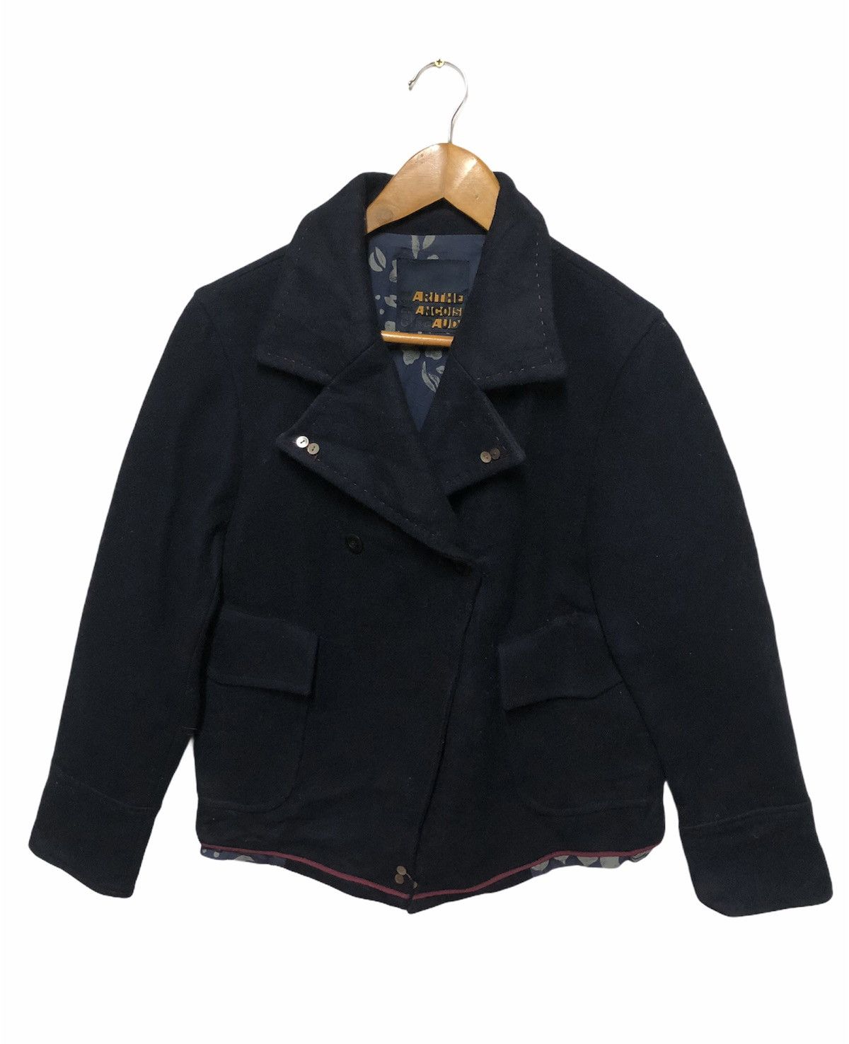 Marithe + Francois Girbaud × Vintage MARITHE FRANCOIS GIRBAUD HEAVY COAT JACKET Size US M / EU 48-50 / 2 - 4 Thumbnail