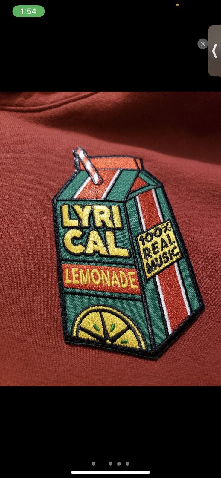 Lyrical lemonade carton patch hoodie best sale