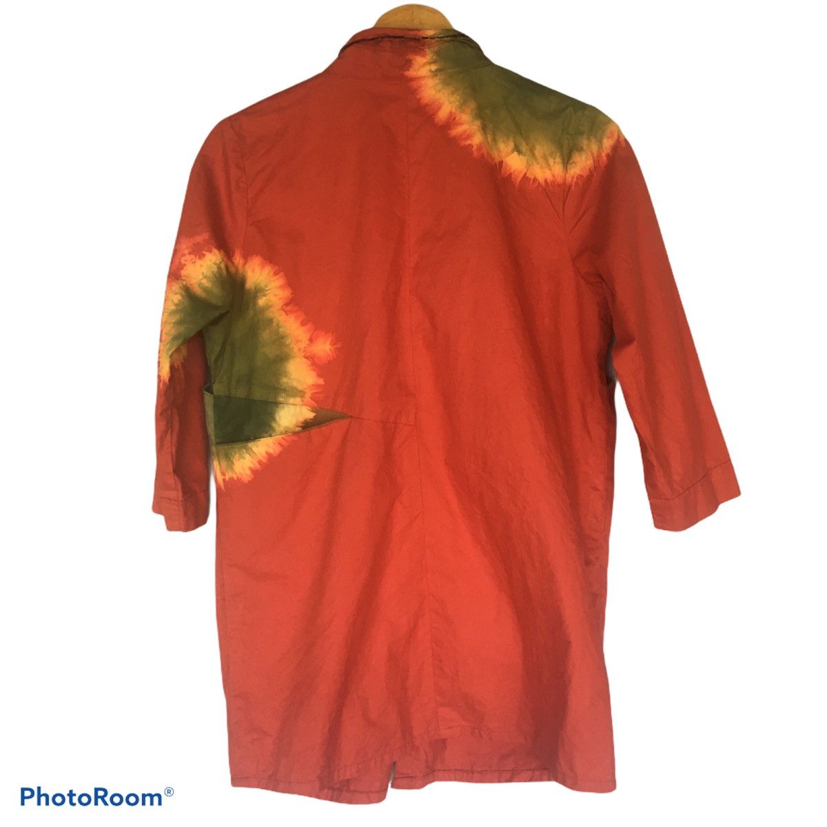 Vintage Vintage Japan Traditional Tie Dye Quater Sleeve Button Shirt Size US M / EU 48-50 / 2 - 2 Thumbnail