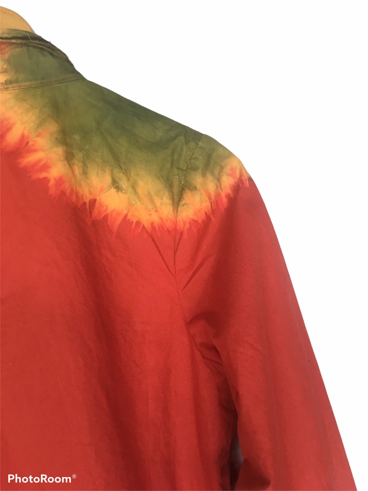 Vintage Vintage Japan Traditional Tie Dye Quater Sleeve Button Shirt Size US M / EU 48-50 / 2 - 11 Thumbnail