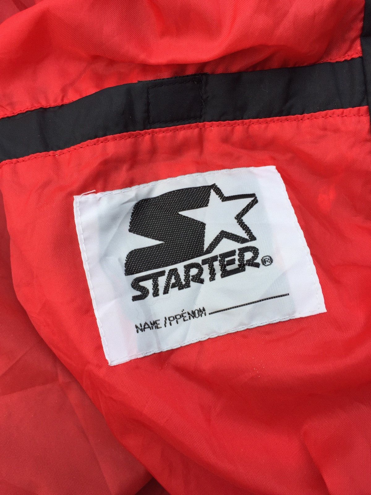 Starter Vintage Stater Chicago Bulls Zip Up Light Jacket Size US XL / EU 56 / 4 - 8 Thumbnail