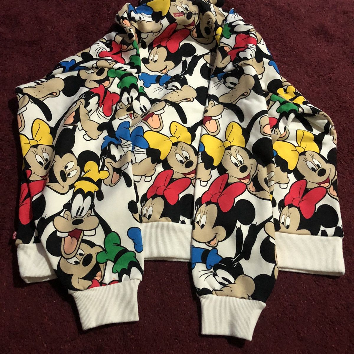 Levis mickey mouse hoodie best sale