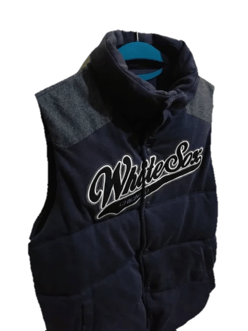 MLB 🔥 CHICAGO WHITE SOX MLB STREETWEAR PUFFER VEST Size US M / EU 48-50 / 2 - 3 Thumbnail