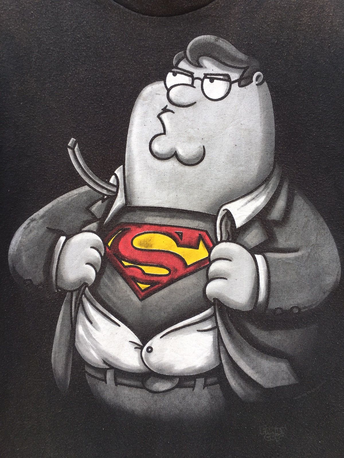 Vintage Rare Family Guy Peter Griffin Superman Series Size US S / EU 44-46 / 1 - 4 Thumbnail