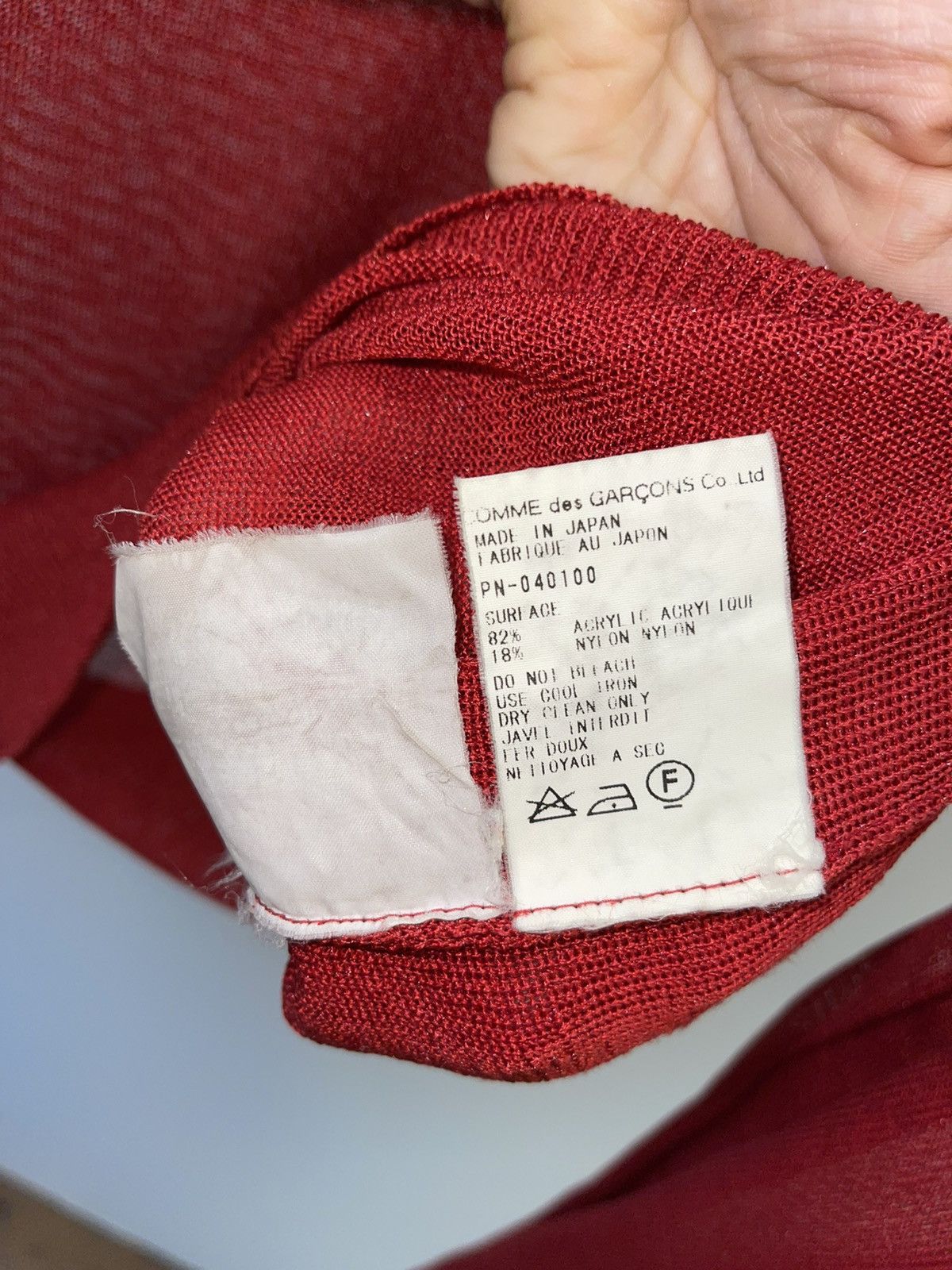 Comme des Garcons Homme Plus Comme des garçons homme plus turtleneck 1998 Size US M / EU 48-50 / 2 - 6 Thumbnail