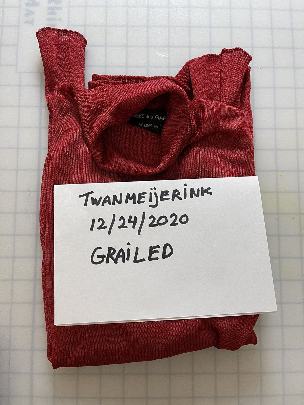 Comme des Garcons Homme Plus Comme des garçons homme plus turtleneck 1998 Size US M / EU 48-50 / 2 - 8 Thumbnail