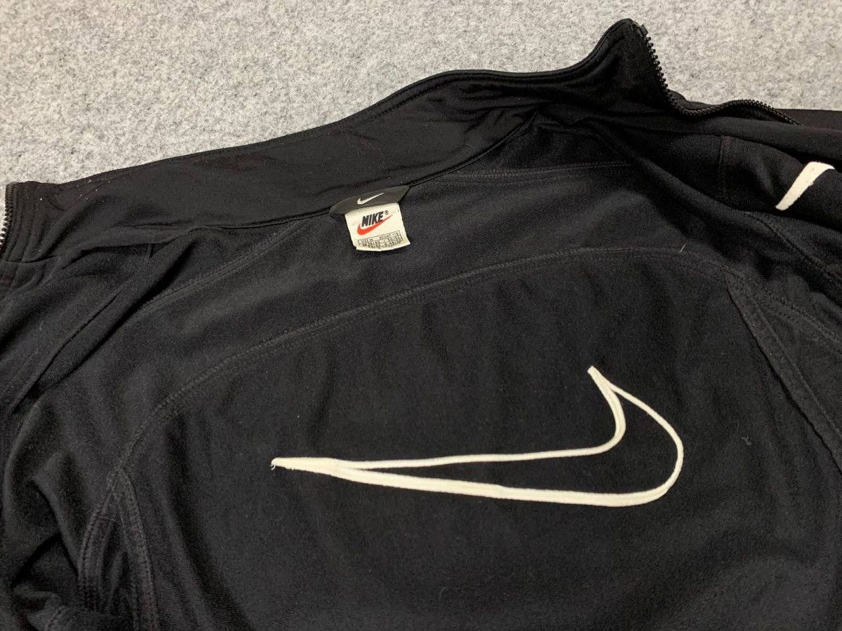 Nike Nike vintage big swoosh full zip sweater Size US M / EU 48-50 / 2 - 18 Thumbnail