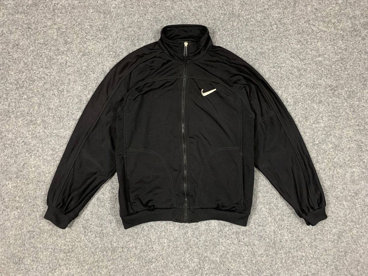Nike Nike vintage big swoosh full zip sweater Size US M / EU 48-50 / 2 - 2 Thumbnail
