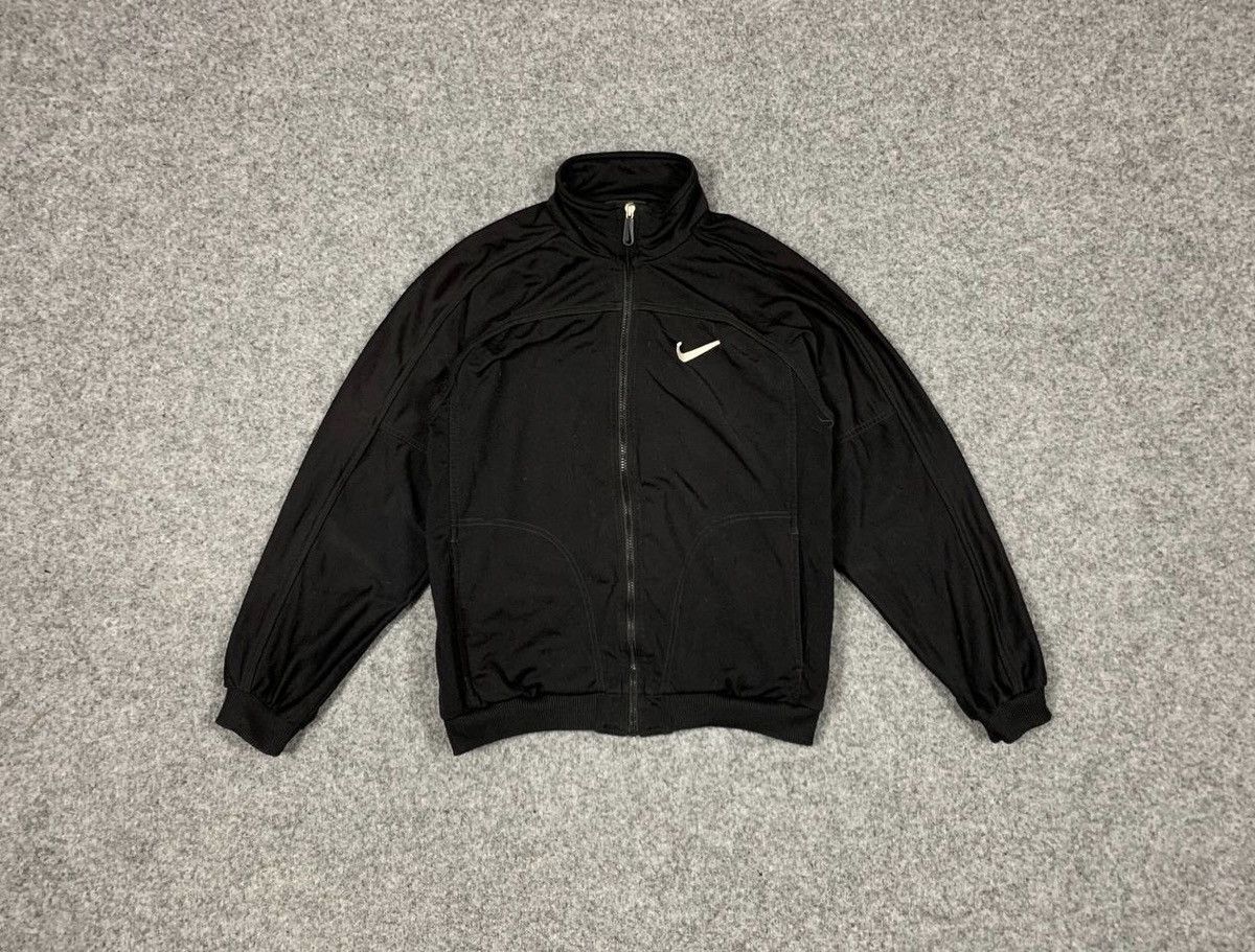 Nike Nike vintage big swoosh full zip sweater Size US M / EU 48-50 / 2 - 1 Thumbnail