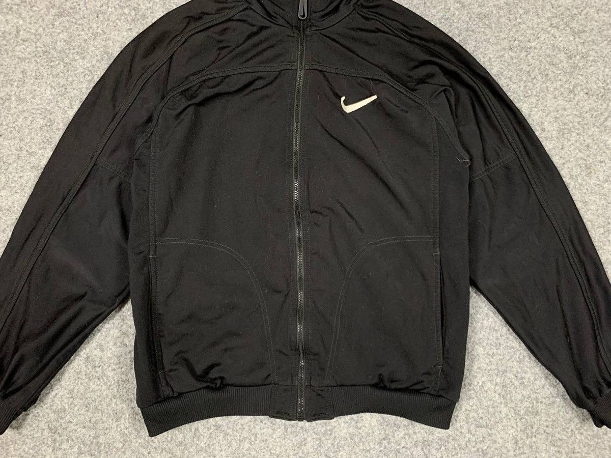 Nike Nike vintage big swoosh full zip sweater Size US M / EU 48-50 / 2 - 3 Thumbnail