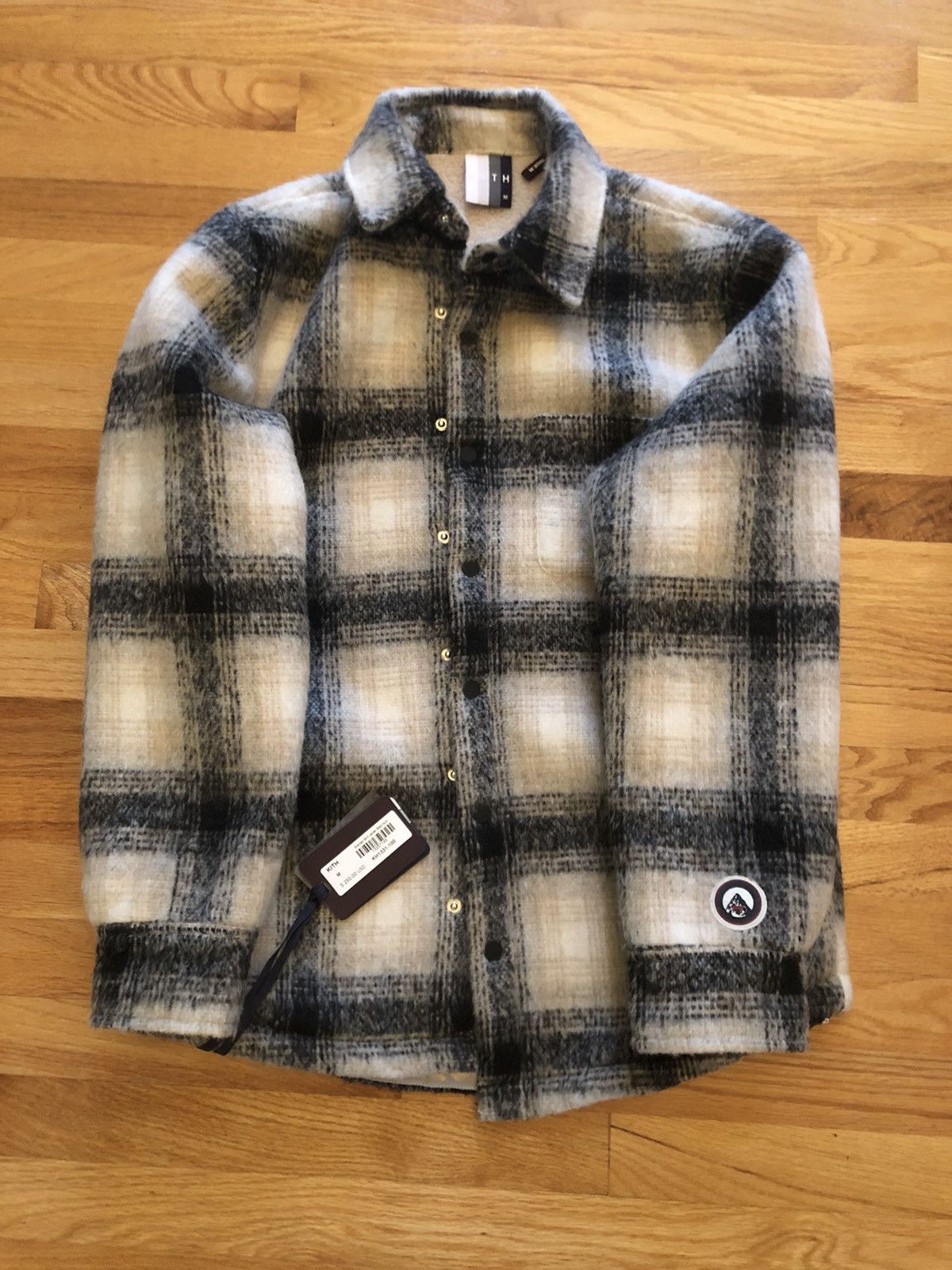 jj　kith sheridan shirt jacket Mサイズ Kith Plaid Sheridan Shirt Jacket - Robusta