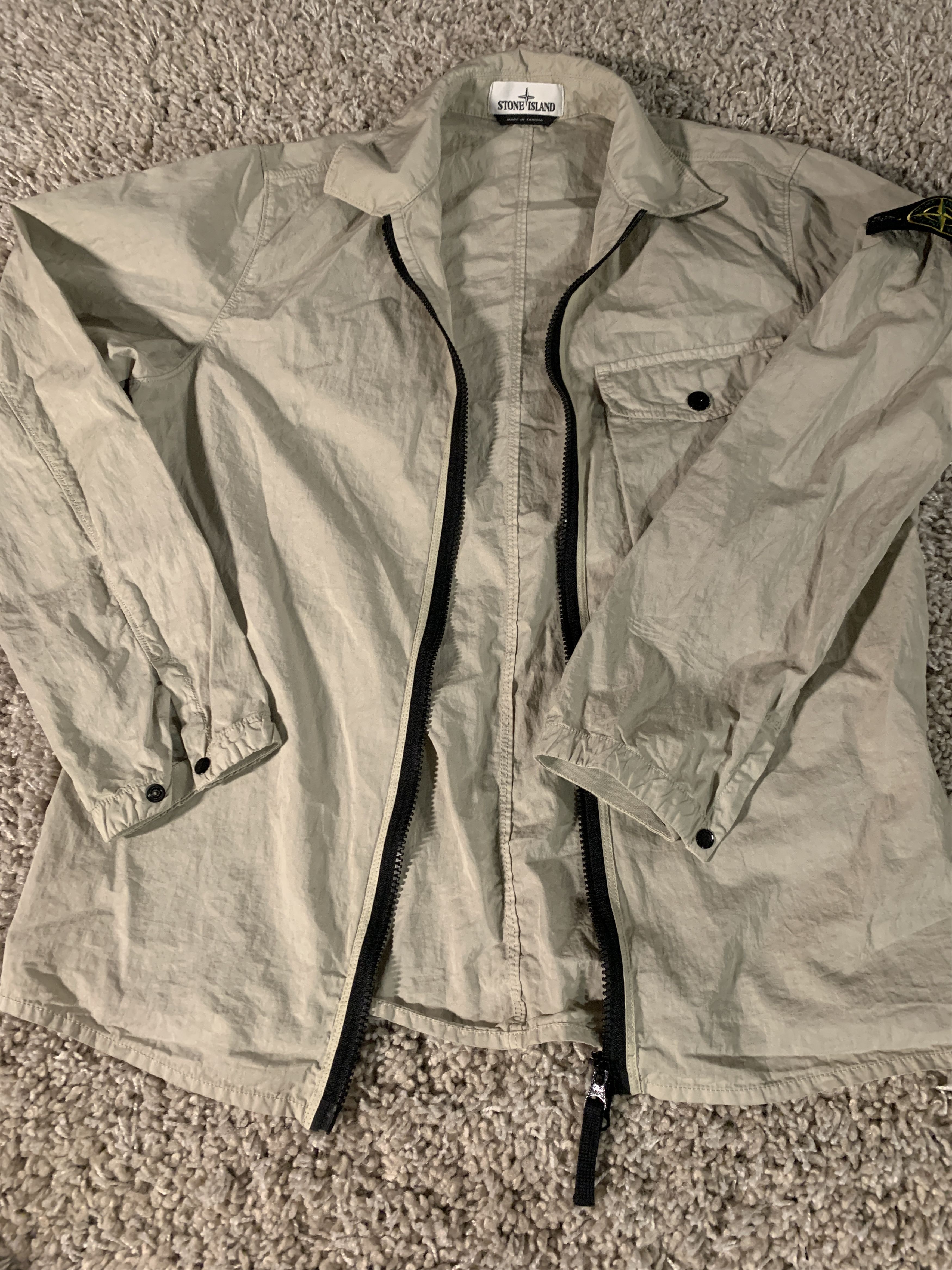 Stone Island Stone Island Shirt Jacket - Light Jacket Size US S / EU 44-46 / 1 - 1 Thumbnail