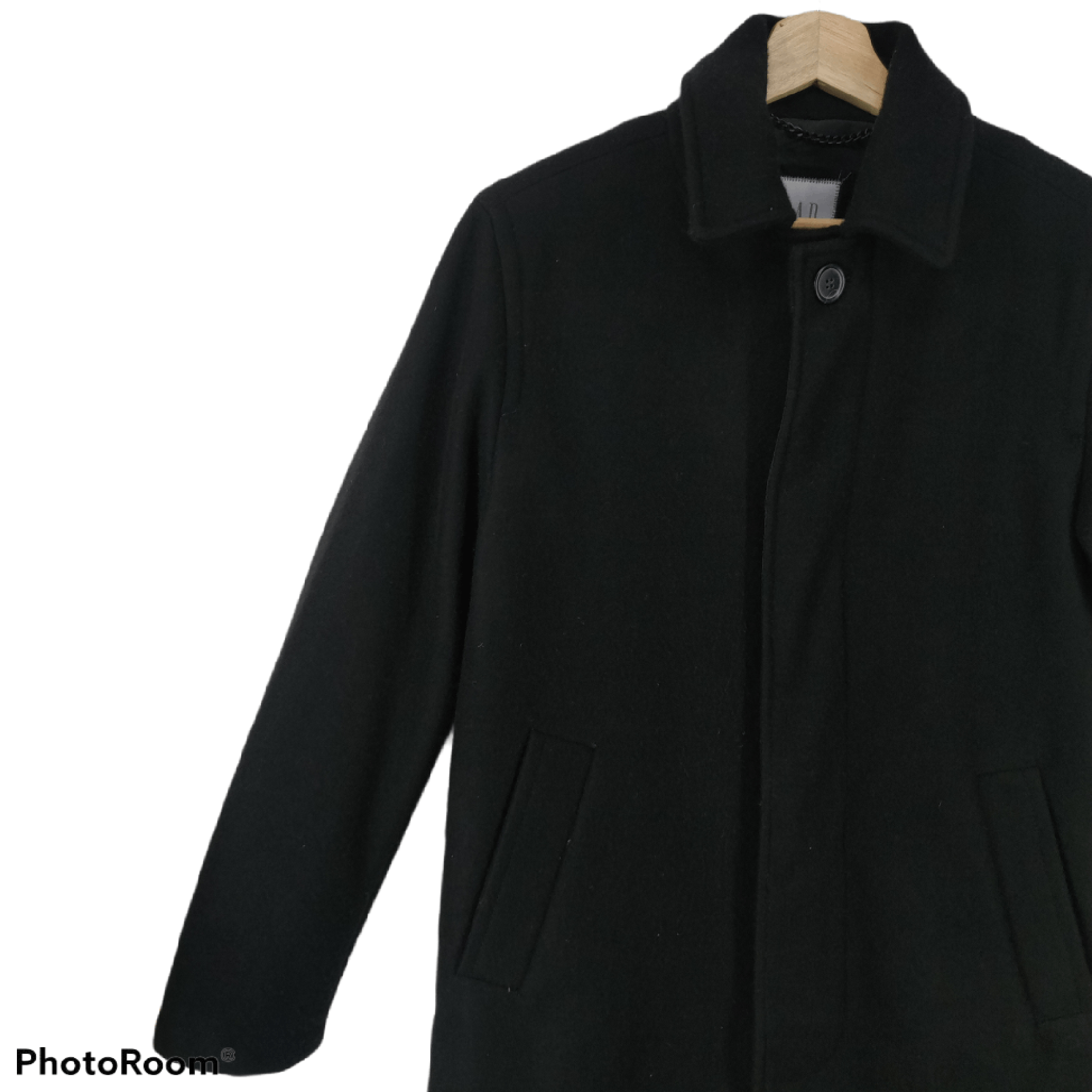 Gap × Vintage GAP Winter Trench Coat Long Jacket Wool Size US XS / EU 42 / 0 - 6 Thumbnail