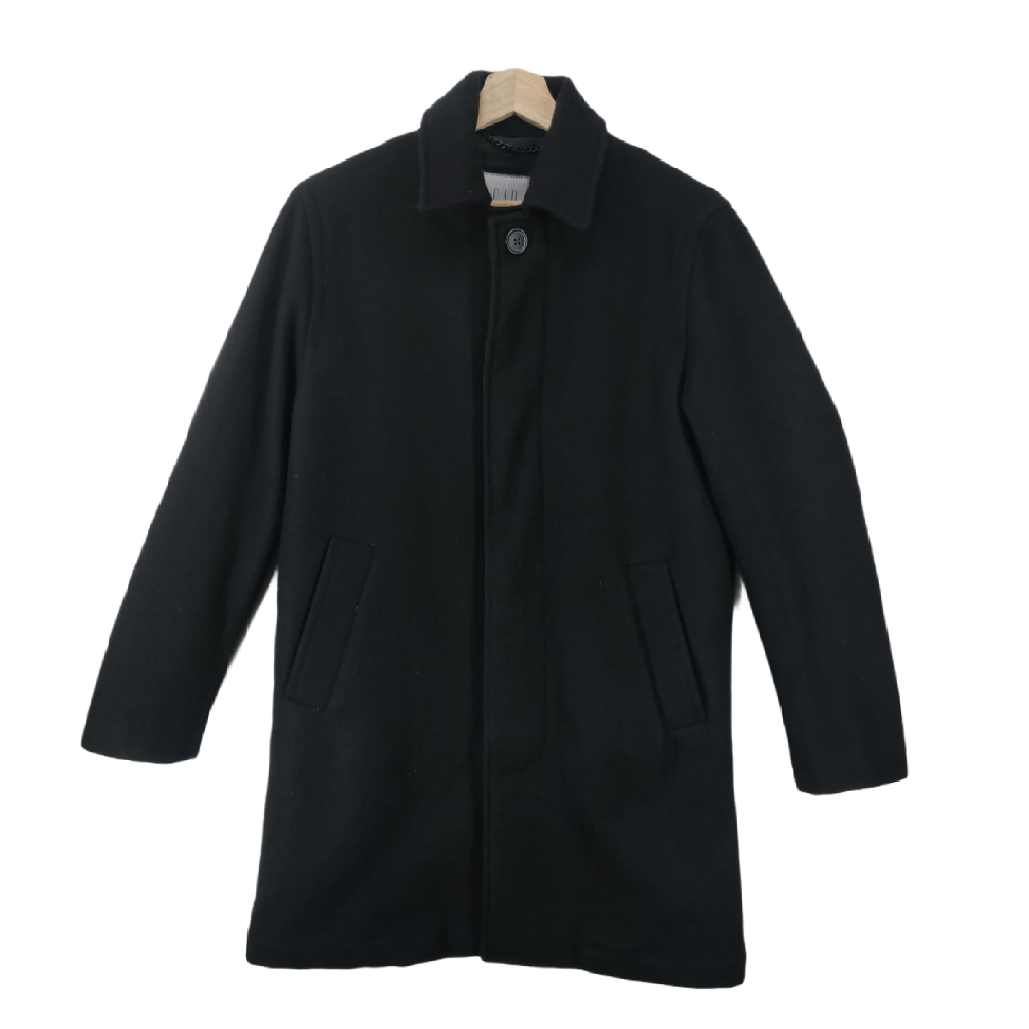 Gap × Vintage GAP Winter Trench Coat Long Jacket Wool Size US XS / EU 42 / 0 - 1 Thumbnail