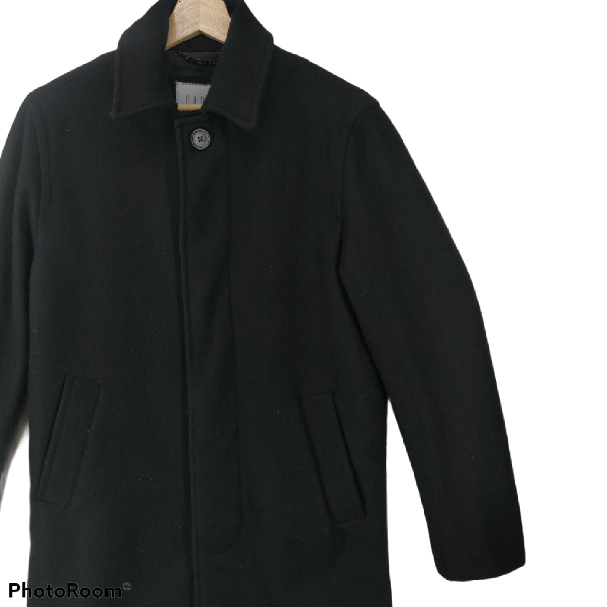 Gap × Vintage GAP Winter Trench Coat Long Jacket Wool Size US XS / EU 42 / 0 - 11 Thumbnail