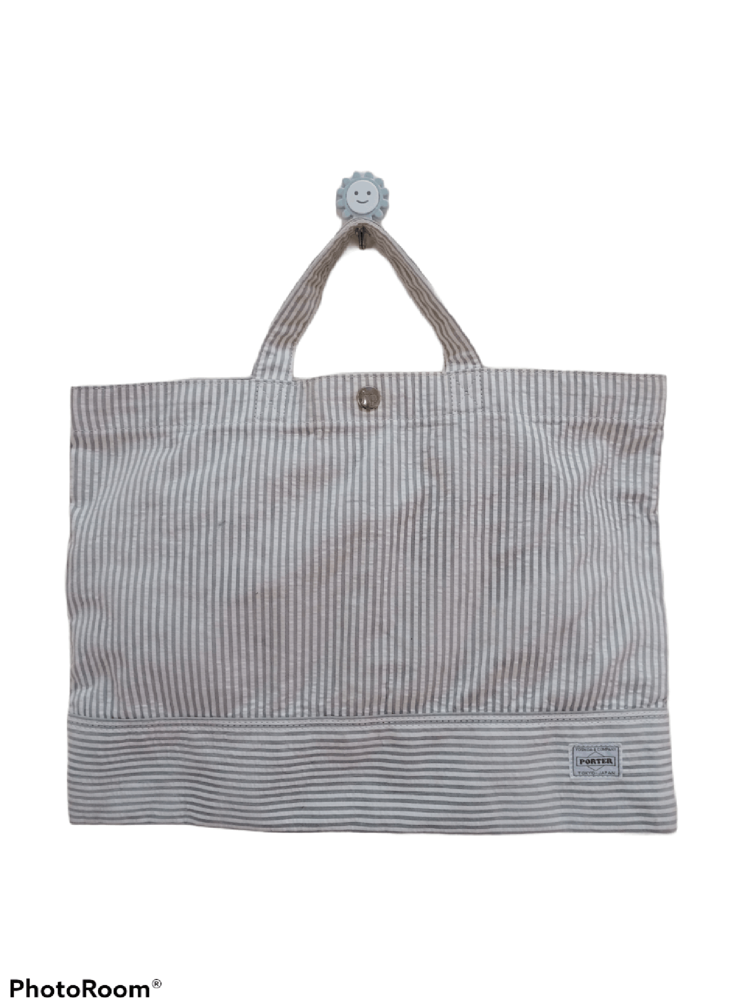 希少 HEAD PORTER LARGE SILVER TOTE BAG 希少 HEAD PORTER LARGE