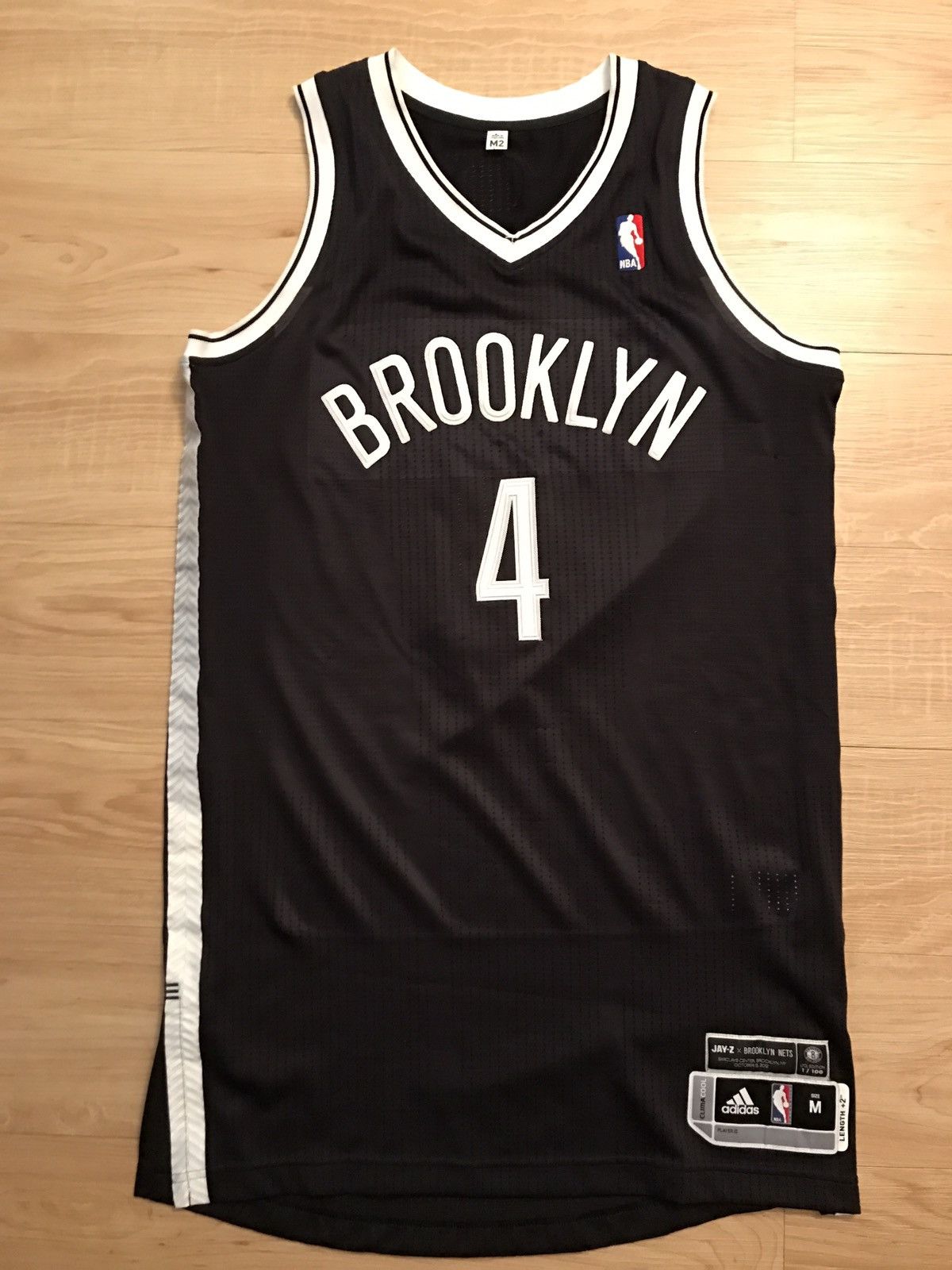 BROOKLYN NETS small BASKETBALL Jersey adidas NBA Jay-Z BASKETBALL