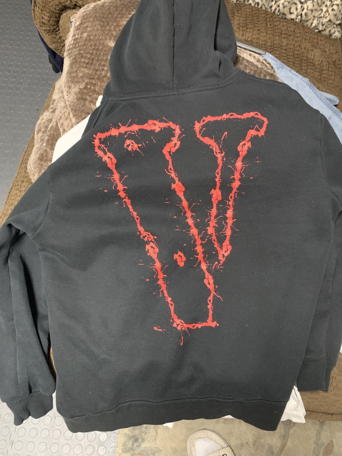 Juice wrld newest x the weeknd smile vlone hoodie