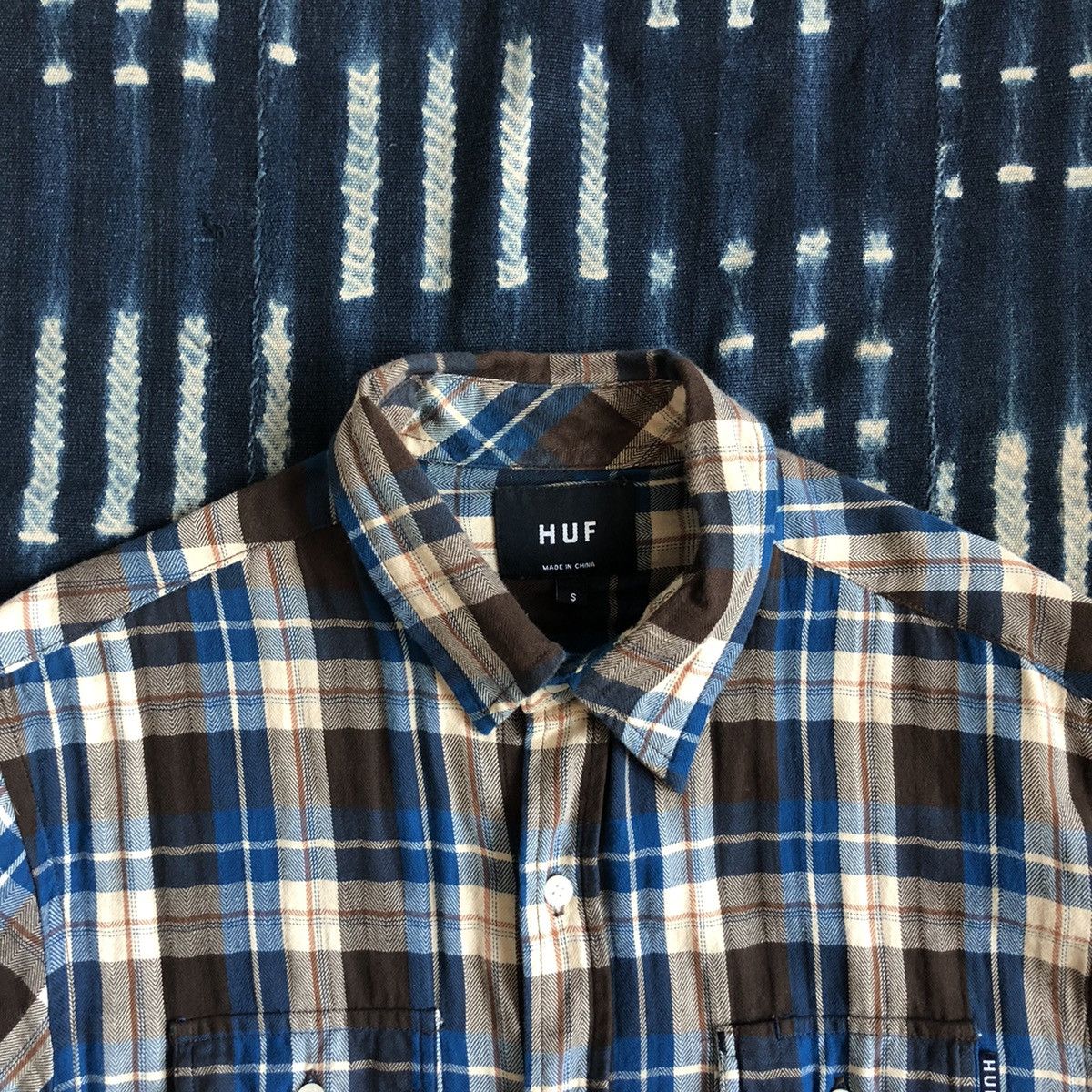 Huf Huf SF OG Flannel Check Shirt S Size US S / EU 44-46 / 1 - 2 Thumbnail