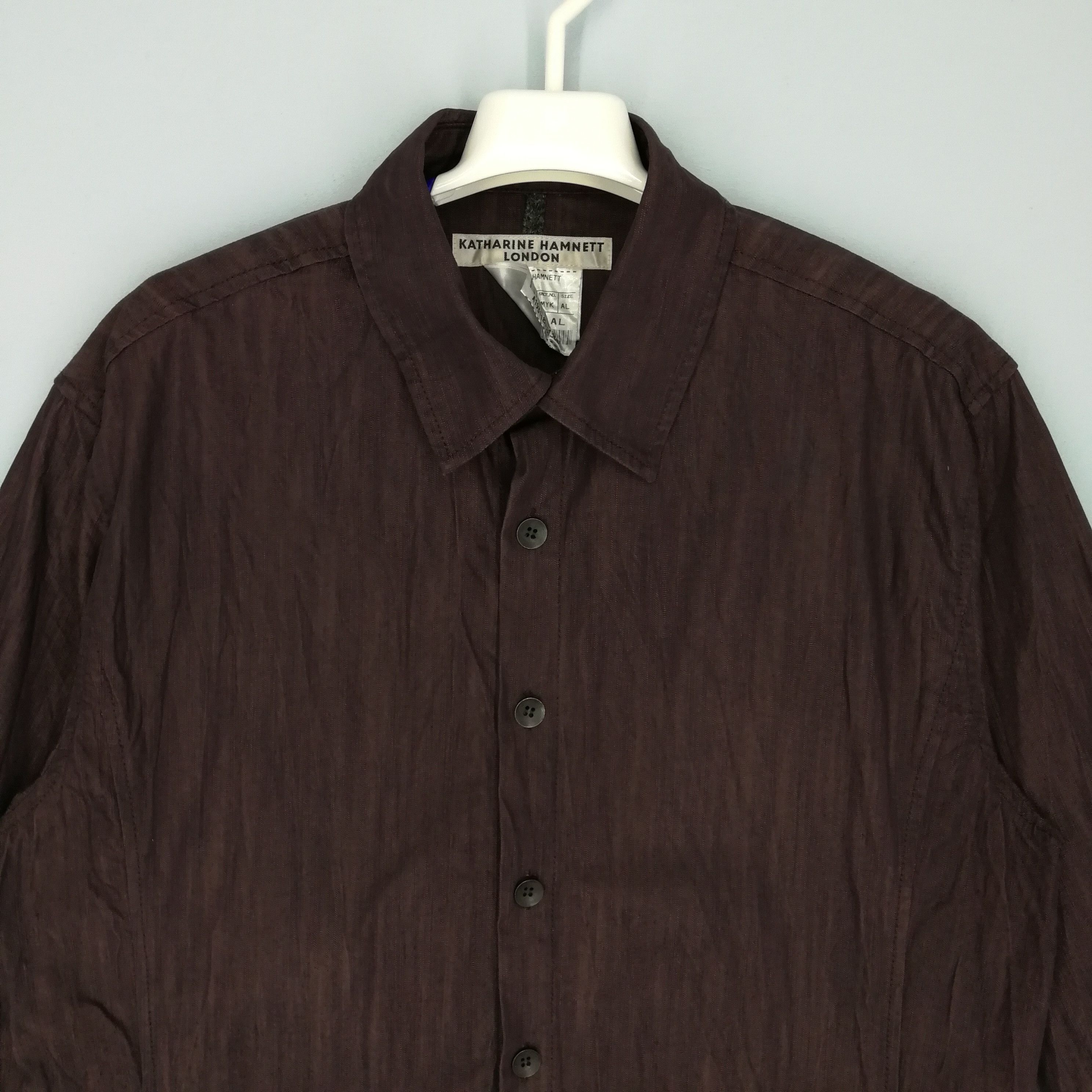 Katharine Hamnett London Katharine Hamnett London Button Ups Long Sleeve Shirt Size US M / EU 48-50 / 2 - 4 Thumbnail