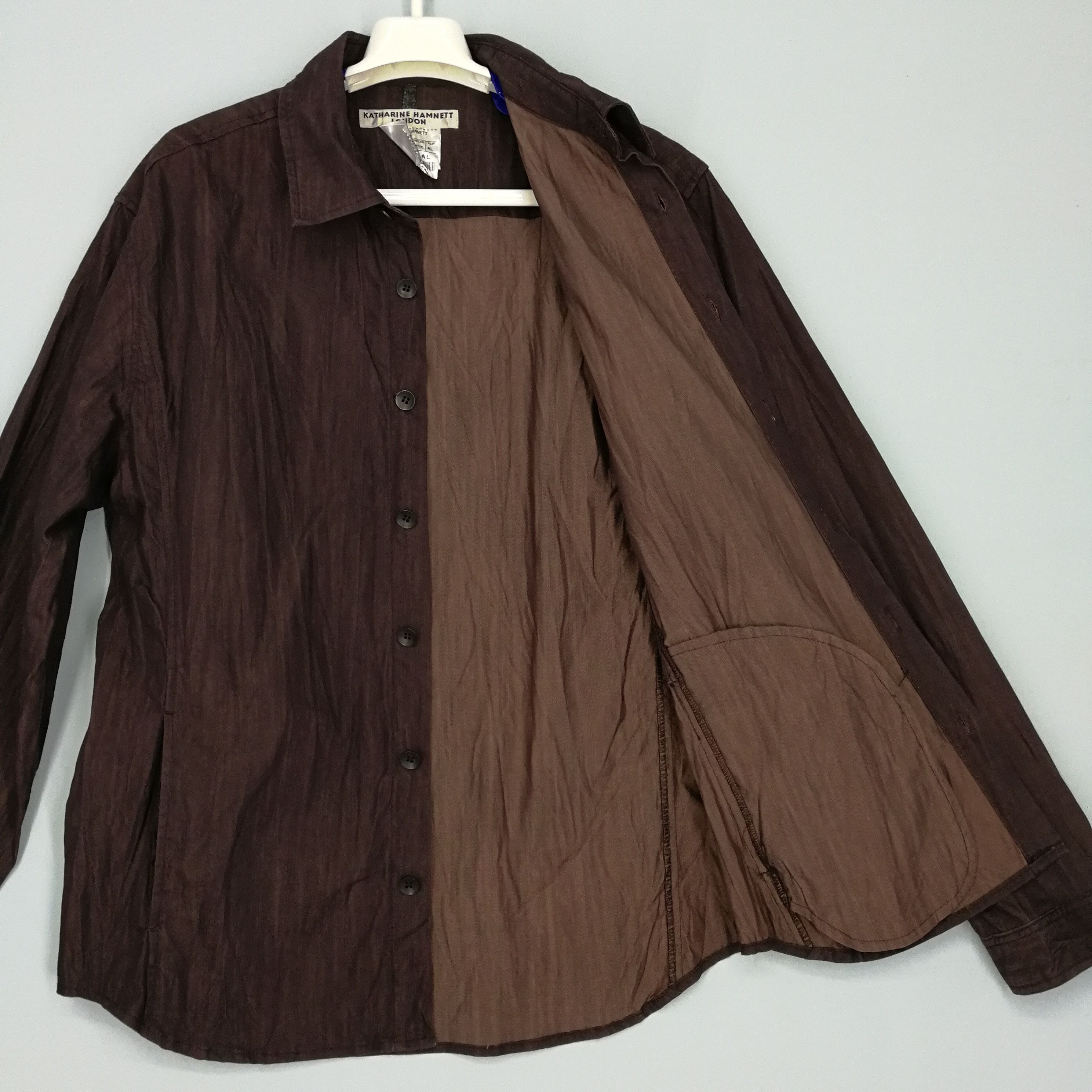 Katharine Hamnett London Katharine Hamnett London Button Ups Long Sleeve Shirt Size US M / EU 48-50 / 2 - 3 Thumbnail
