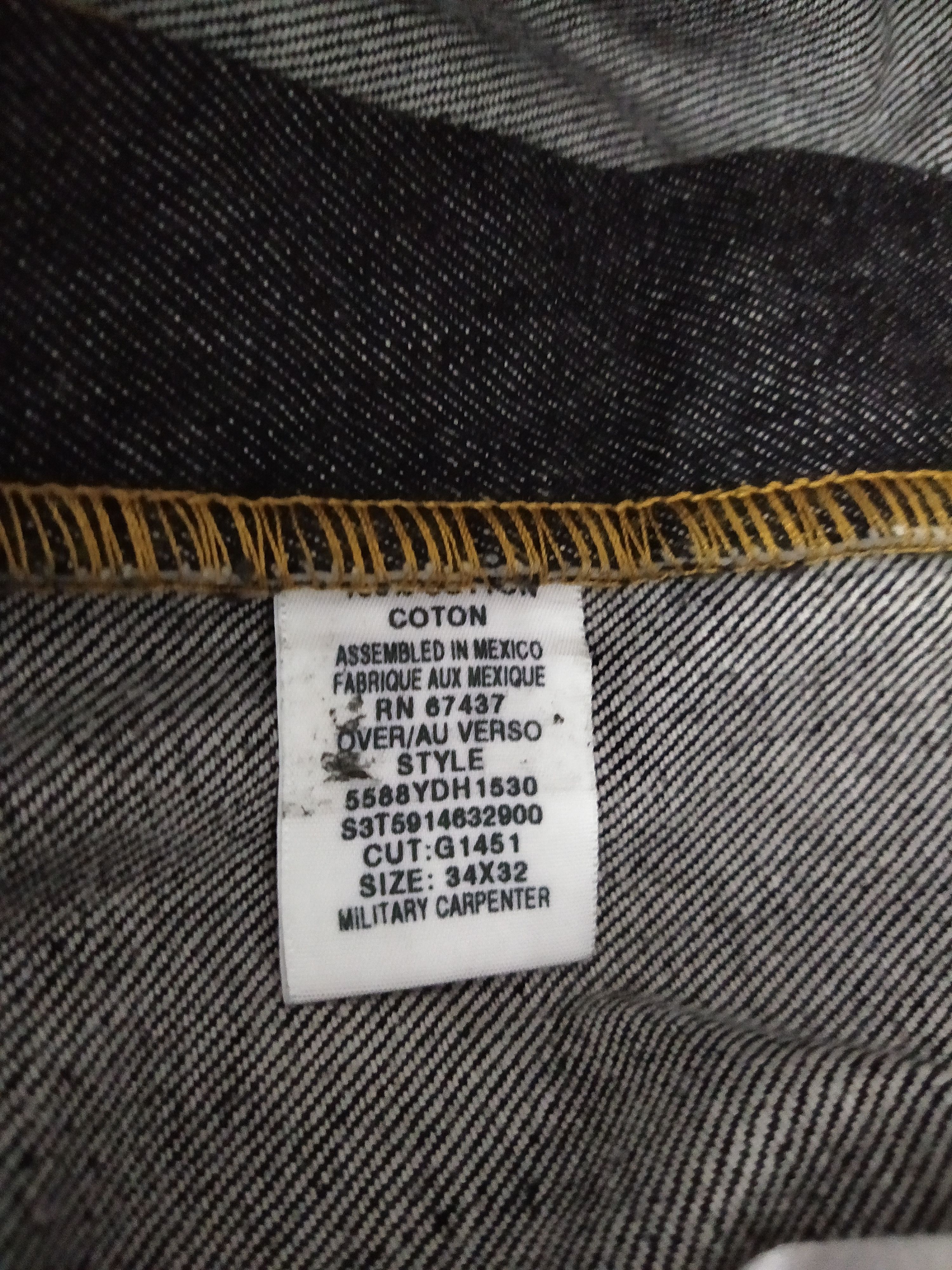 Polo Ralph Lauren POLO RALPH LAUREN DENIM KAPITAL PATCH (B769) Size US 37 - 10 Thumbnail