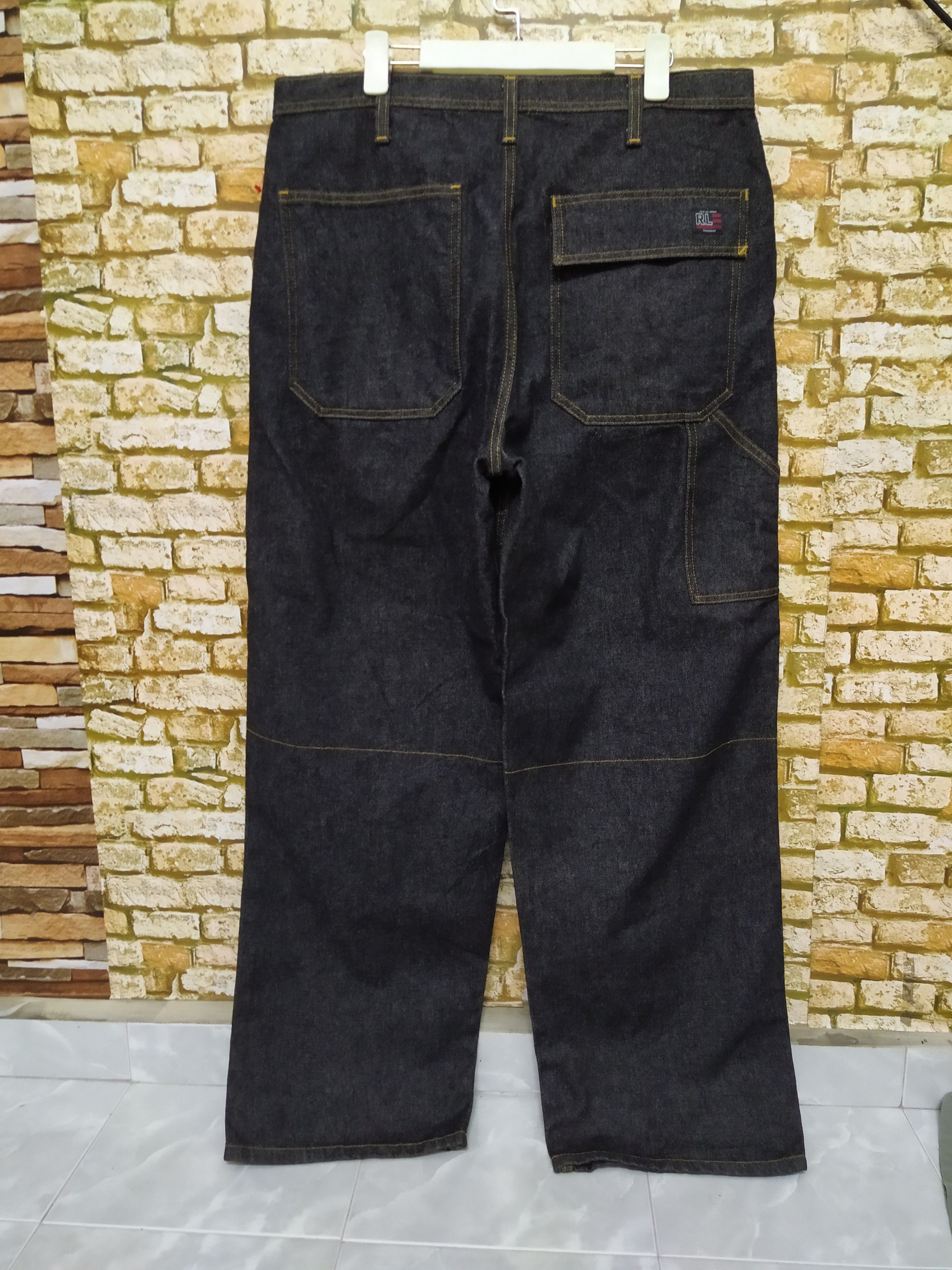 Polo Ralph Lauren POLO RALPH LAUREN DENIM KAPITAL PATCH (B769) Size US 37 - 5 Thumbnail
