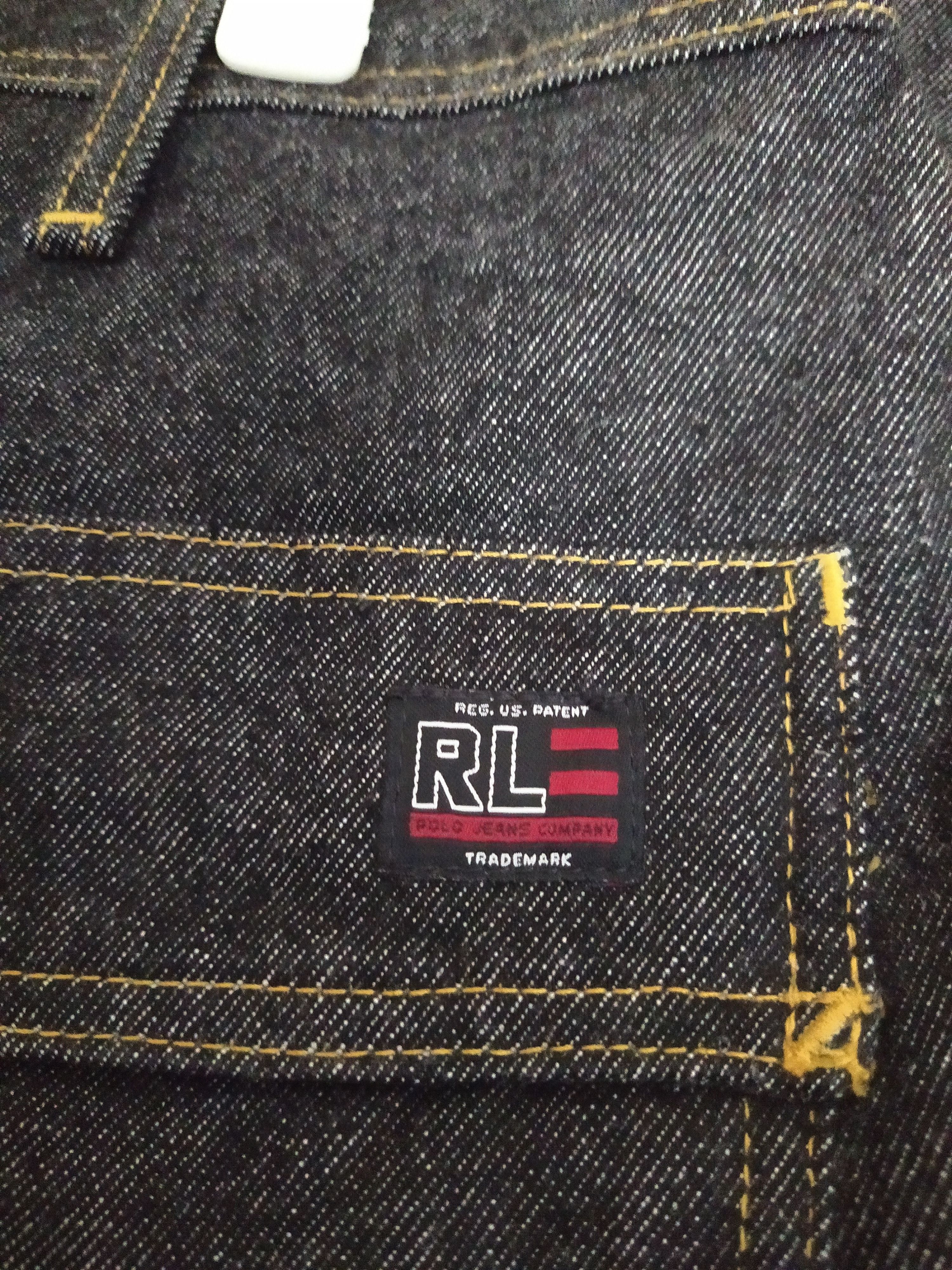 Polo Ralph Lauren POLO RALPH LAUREN DENIM KAPITAL PATCH (B769) Size US 37 - 7 Thumbnail