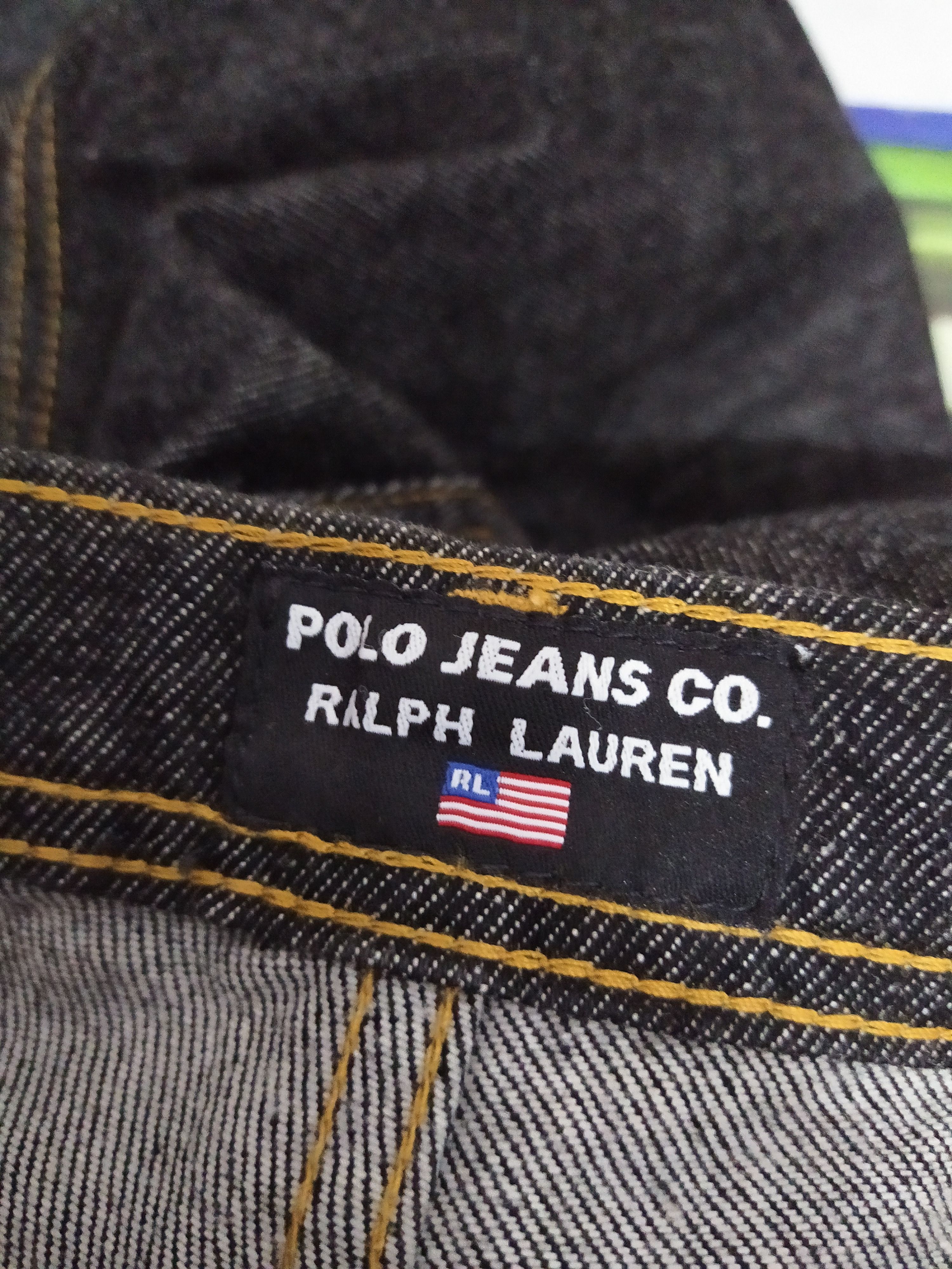 Polo Ralph Lauren POLO RALPH LAUREN DENIM KAPITAL PATCH (B769) Size US 37 - 8 Thumbnail
