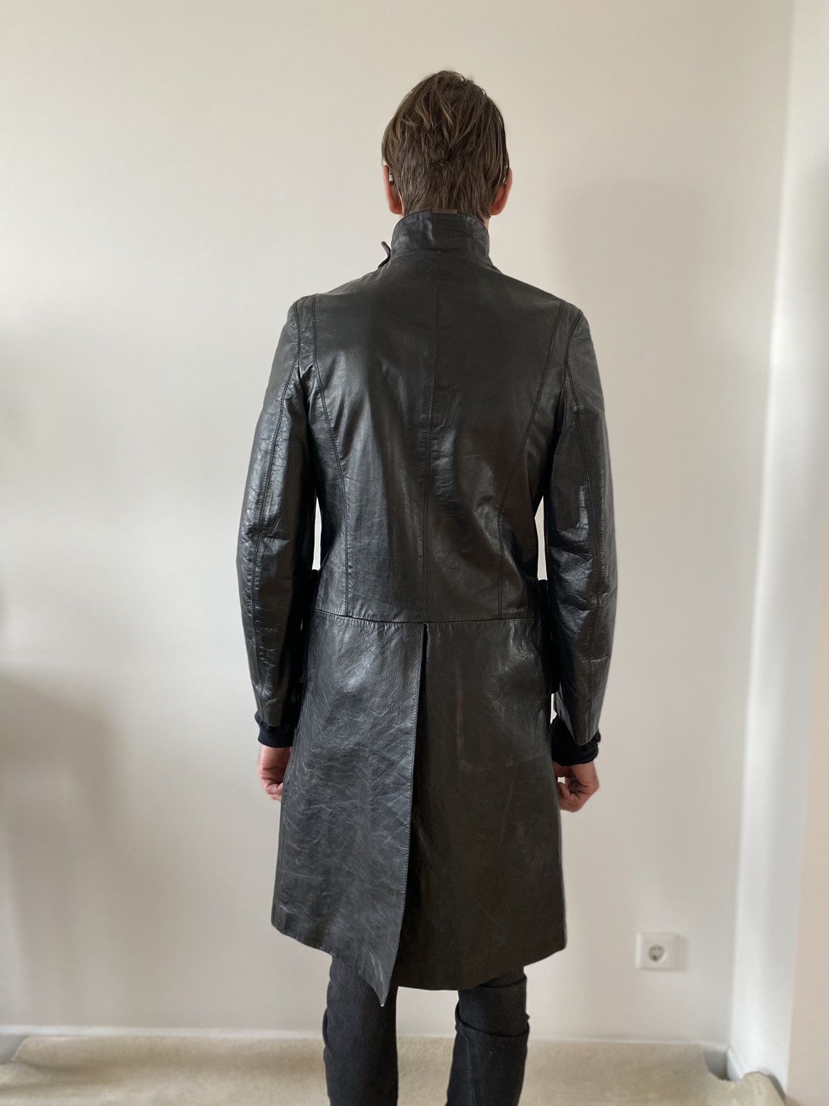 Roberto Cavalli Roberto Cavalli black leather coat sz S great condition Size US S / EU 44-46 / 1 - 9 Thumbnail