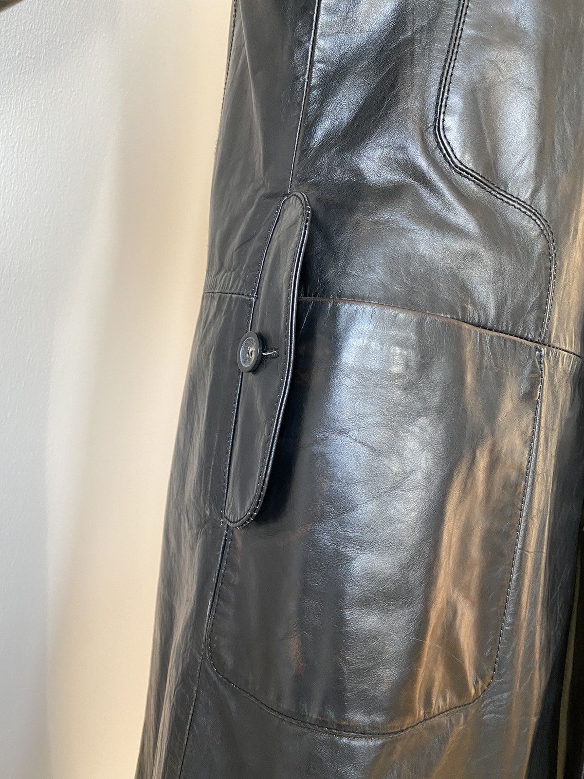 Roberto Cavalli Roberto Cavalli black leather coat sz S great condition Size US S / EU 44-46 / 1 - 3 Thumbnail