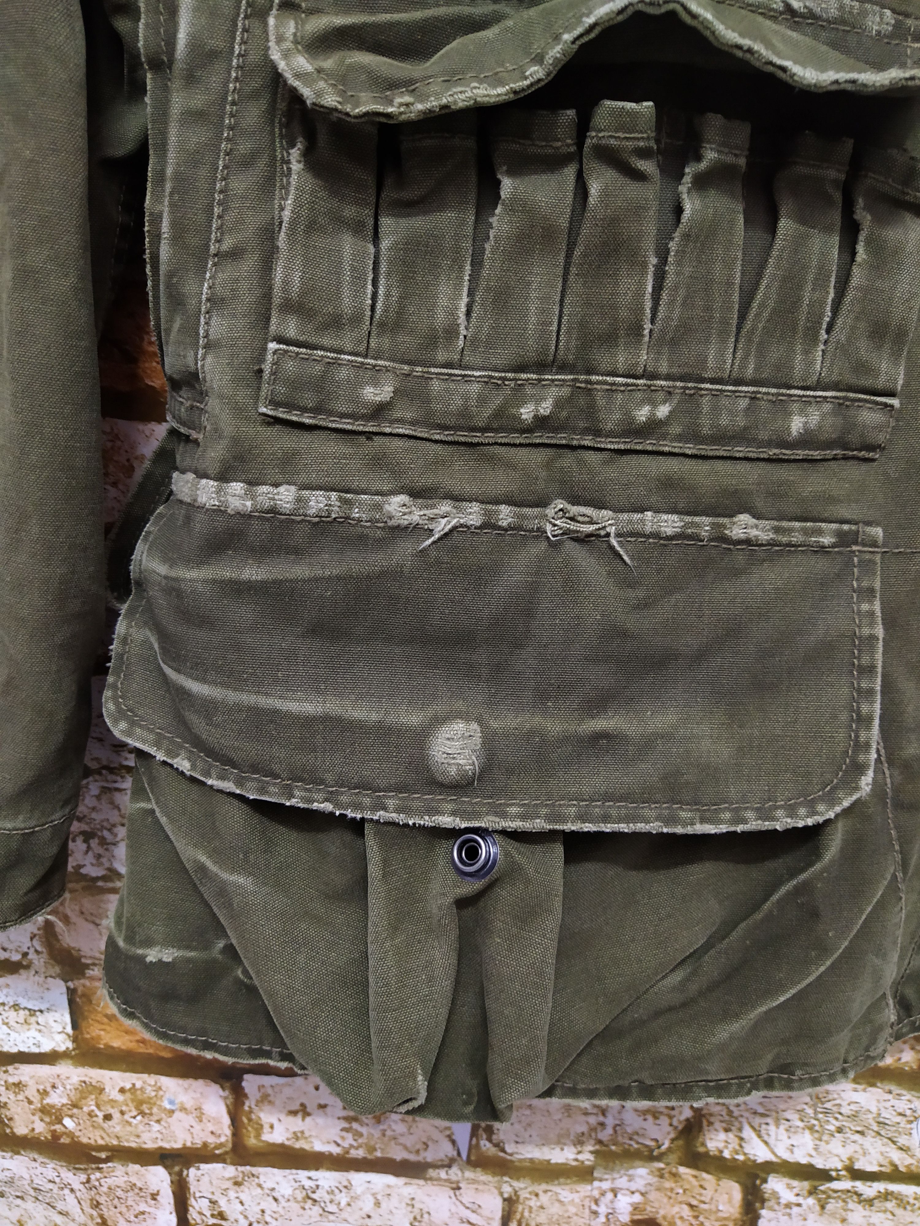 Polo Ralph Lauren VTG POLO RALPH LAUREN MILITARY WAX JACKET TACTICAL (B772) Size US M / EU 48-50 / 2 - 2 Thumbnail