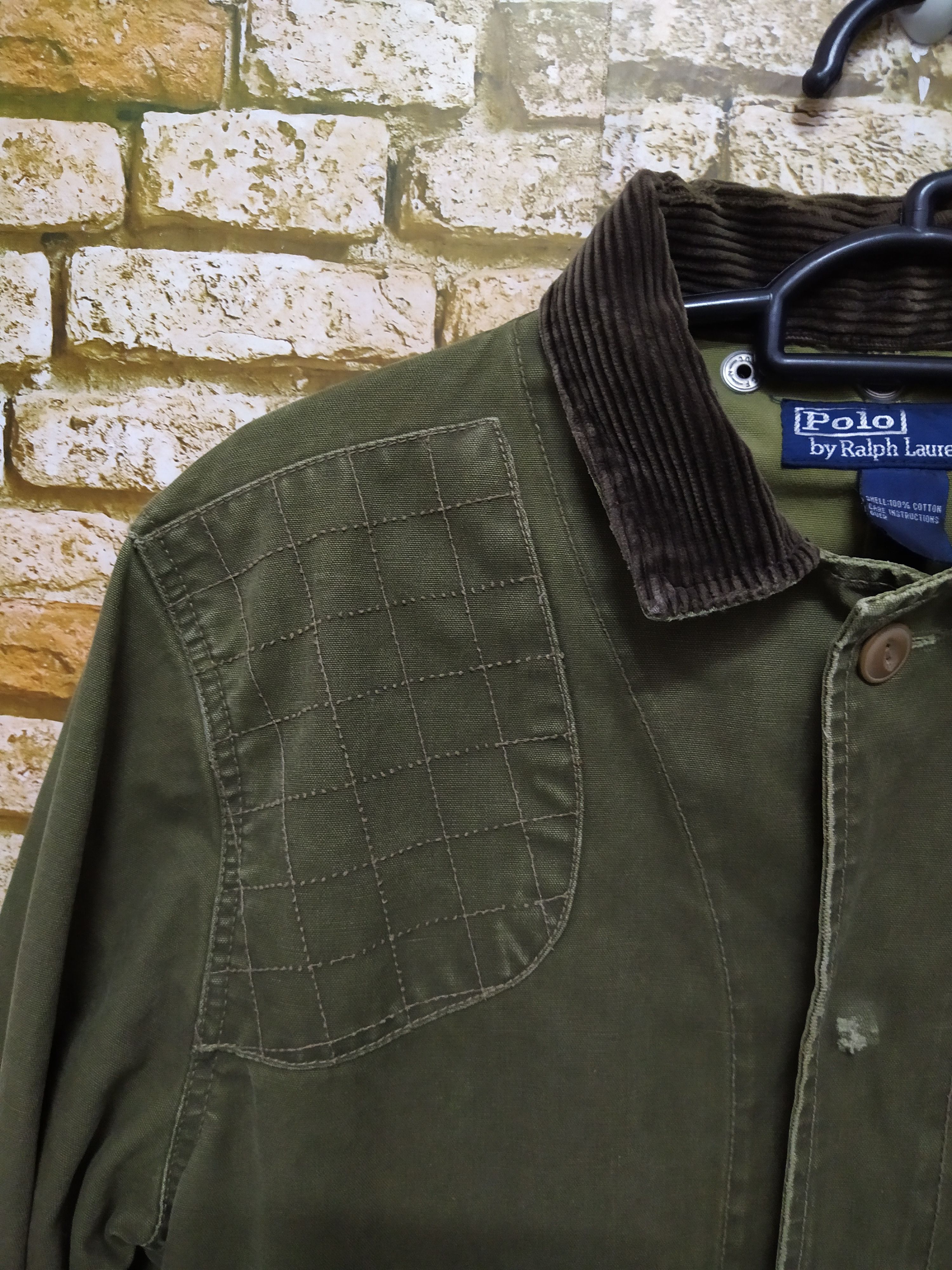 Polo Ralph Lauren VTG POLO RALPH LAUREN MILITARY WAX JACKET TACTICAL (B772) Size US M / EU 48-50 / 2 - 5 Thumbnail