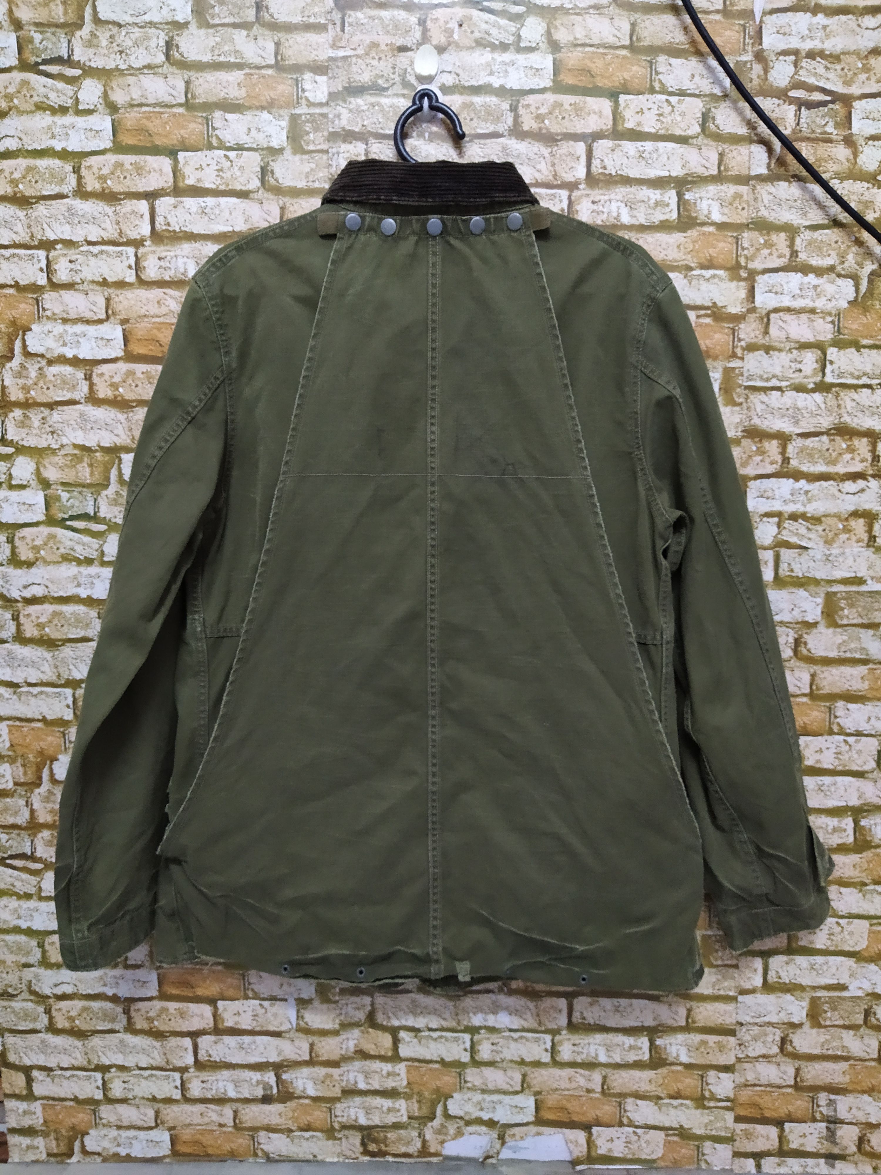 Polo Ralph Lauren VTG POLO RALPH LAUREN MILITARY WAX JACKET TACTICAL (B772) Size US M / EU 48-50 / 2 - 8 Thumbnail