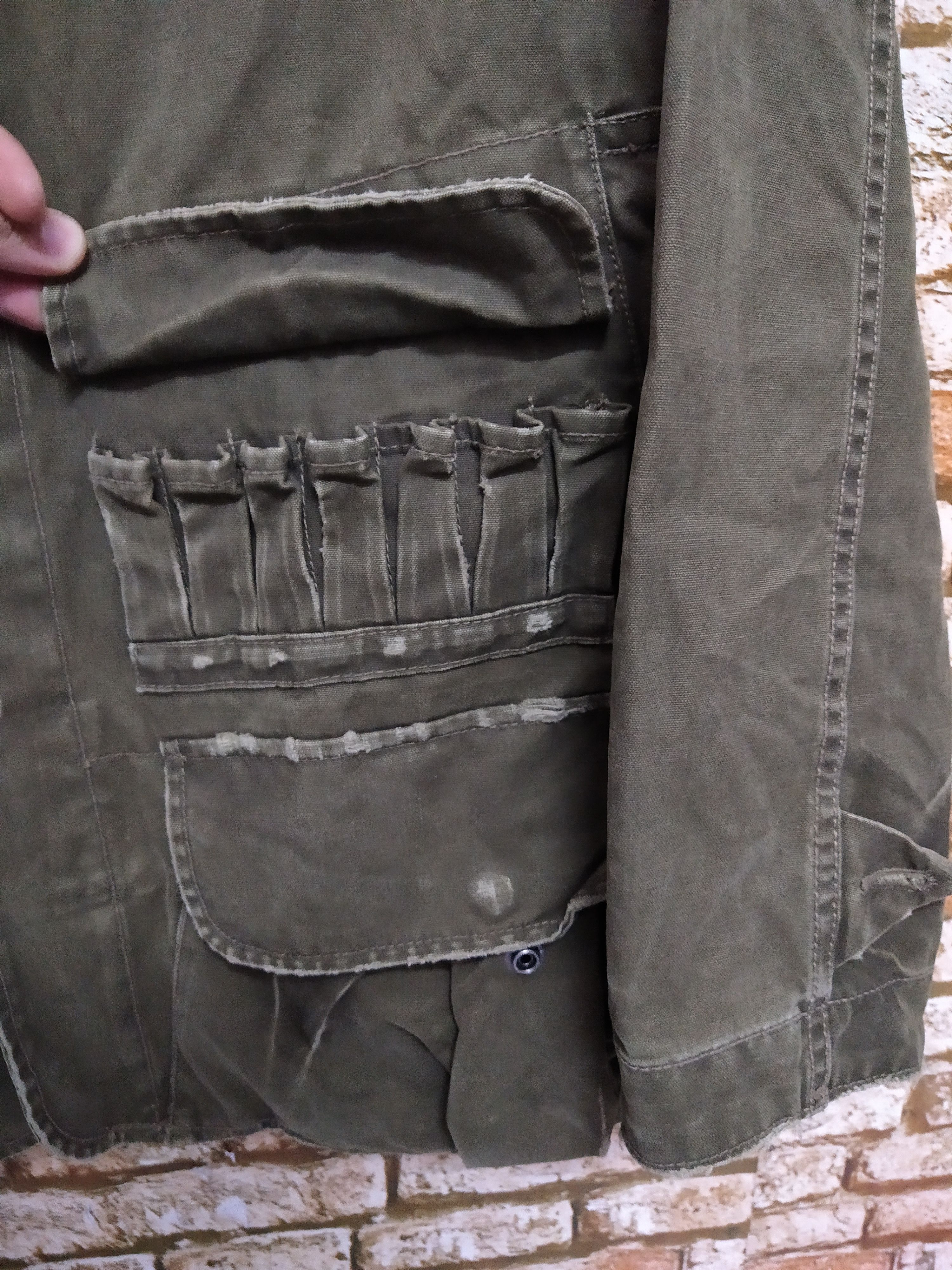 Polo Ralph Lauren VTG POLO RALPH LAUREN MILITARY WAX JACKET TACTICAL (B772) Size US M / EU 48-50 / 2 - 3 Thumbnail