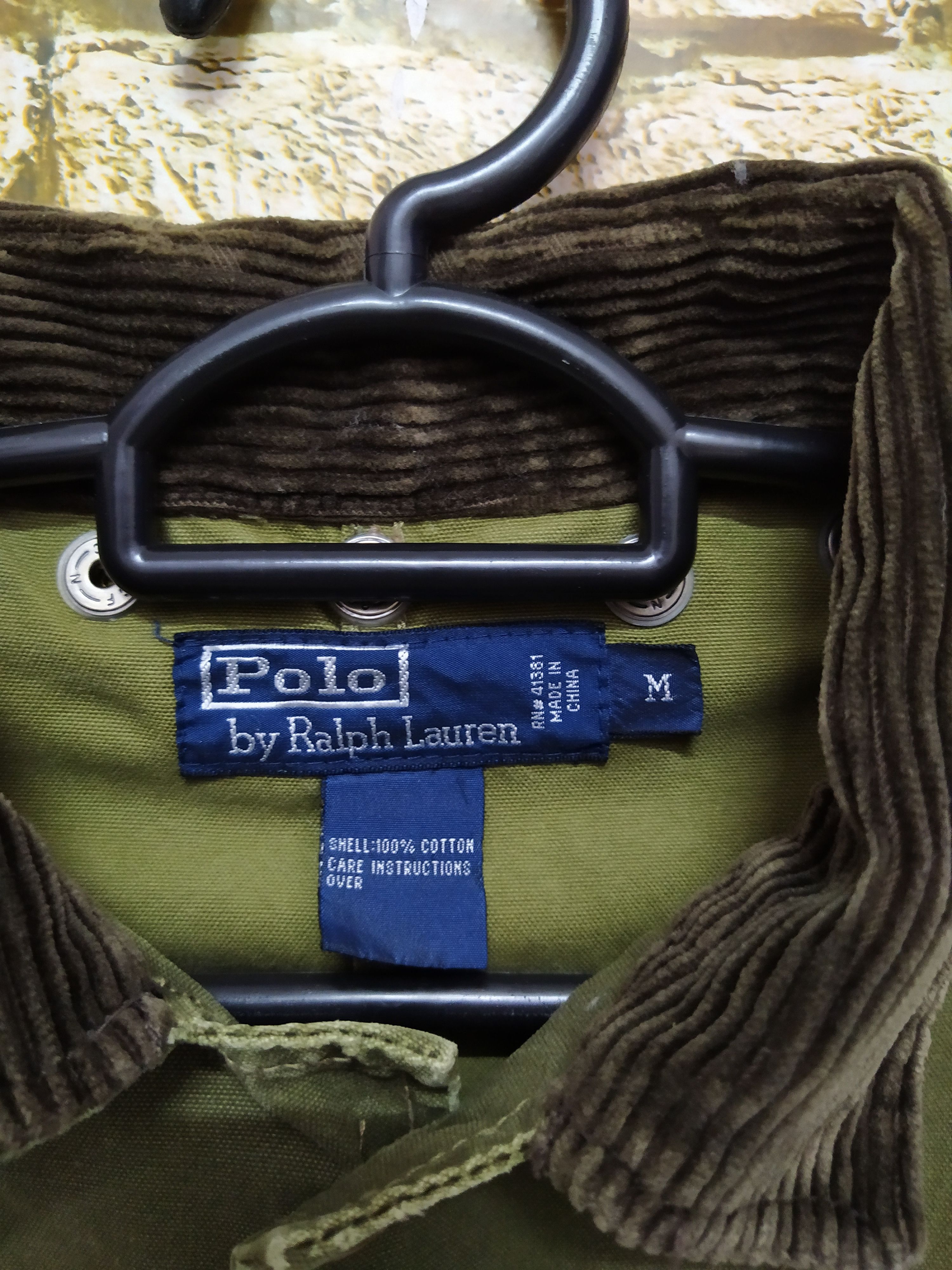 Polo Ralph Lauren VTG POLO RALPH LAUREN MILITARY WAX JACKET TACTICAL (B772) Size US M / EU 48-50 / 2 - 7 Thumbnail