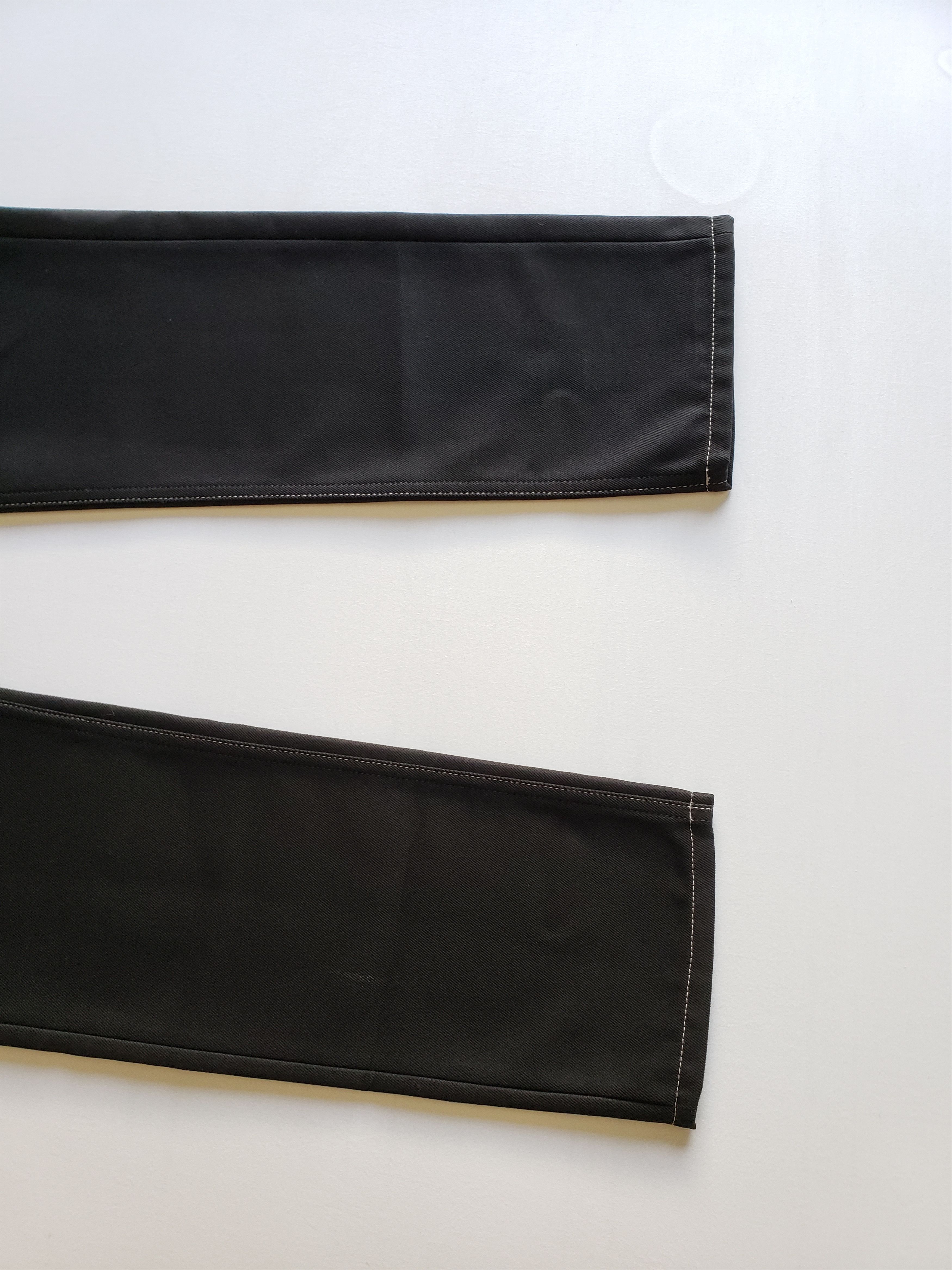 Helmut Lang H.L $450 Contrast Black Jeans Size US 31 - 2 Thumbnail